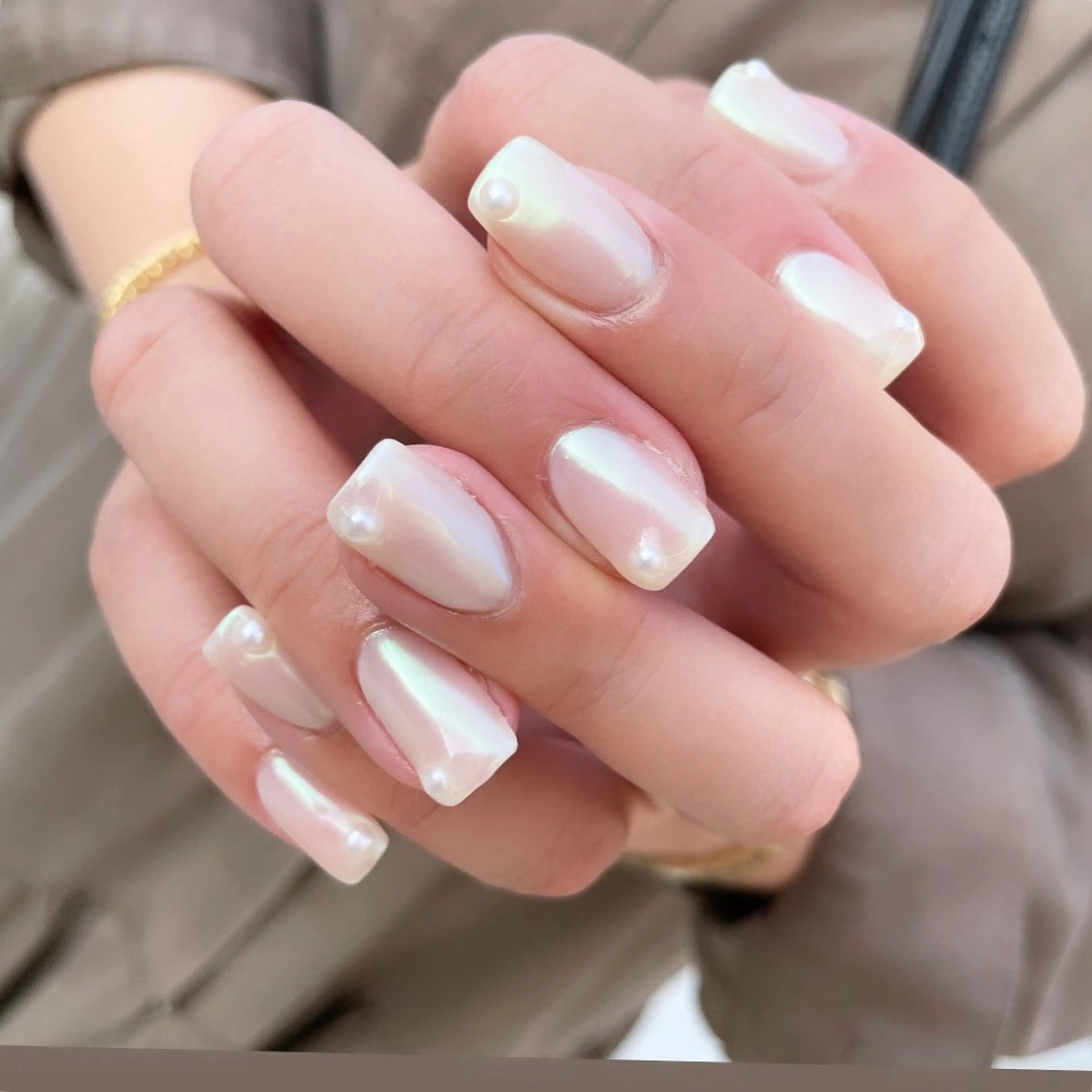 ネイル ハンドネイル Sea  nail by emaのネイルデザイン