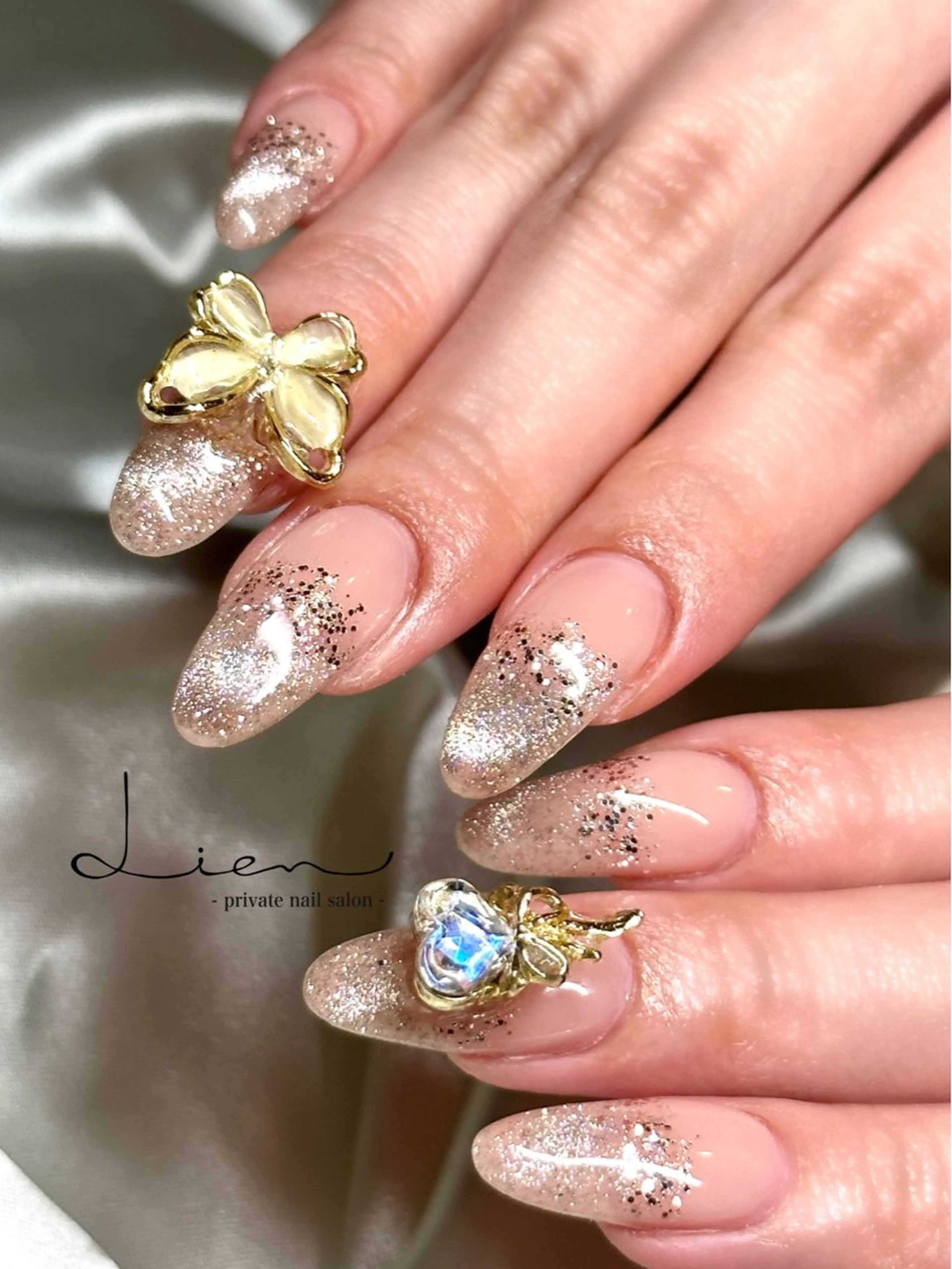 ネイル マグネットネイル Lien 【リアン】北堀江のネイルデザイン