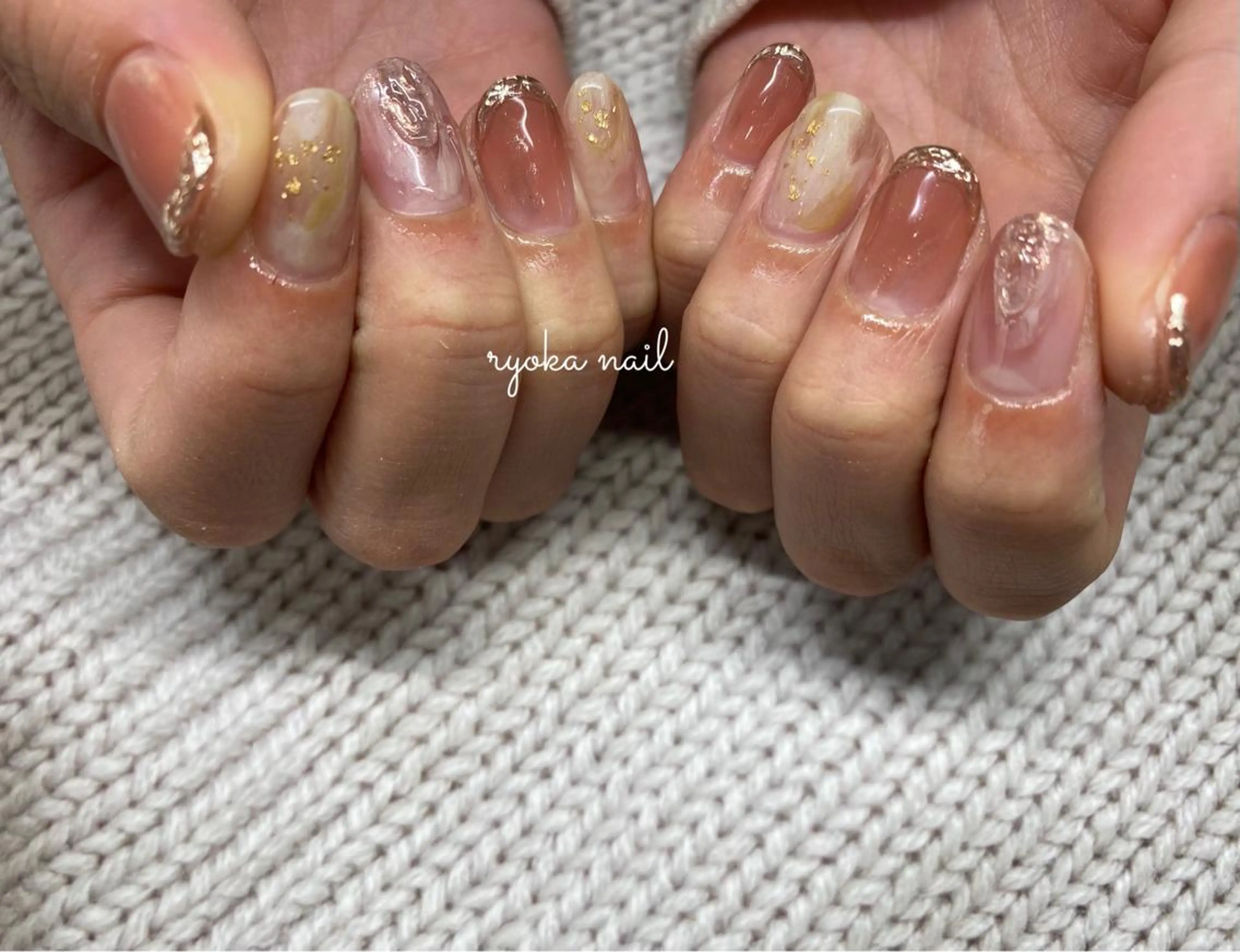 ネイル ハンドネイル soary nailのネイルデザイン