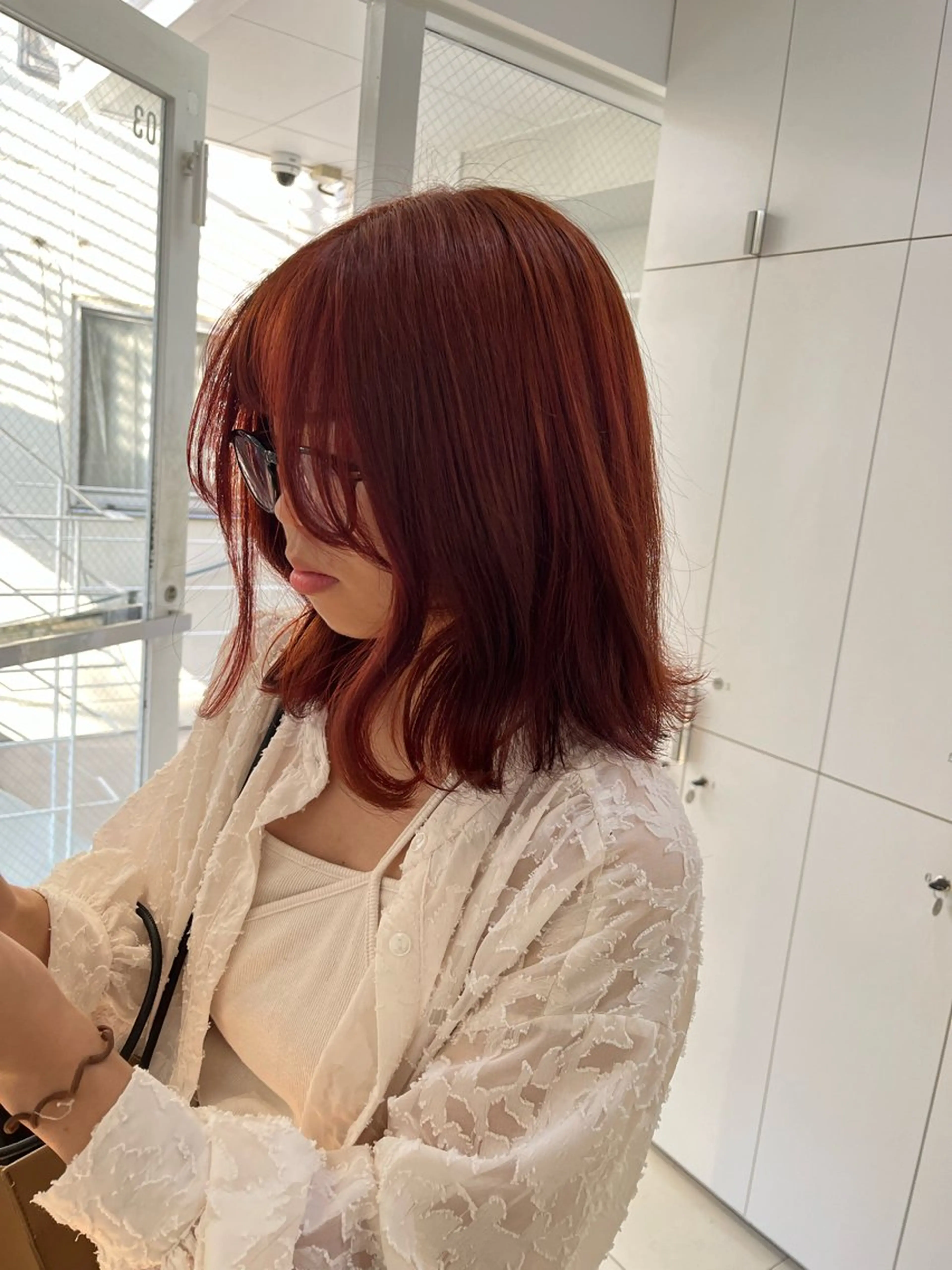 セミロング カラー ブリーチ ダブルカラー ブリーチなしカラー stylist ◎RUKI.のヘアスタイル