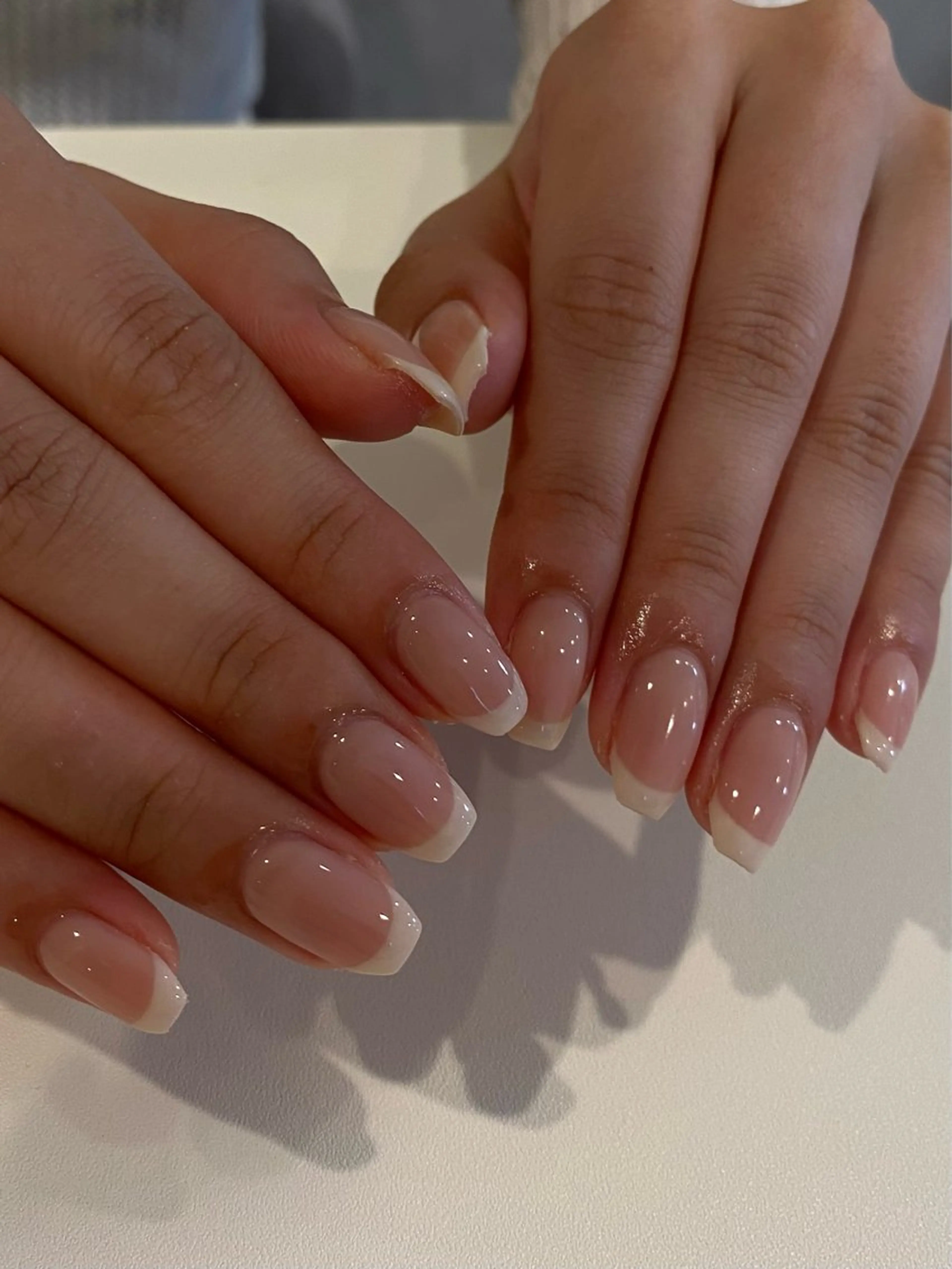 ネイル フレンチネイル ハンドネイル nailist Mikiのネイルデザイン