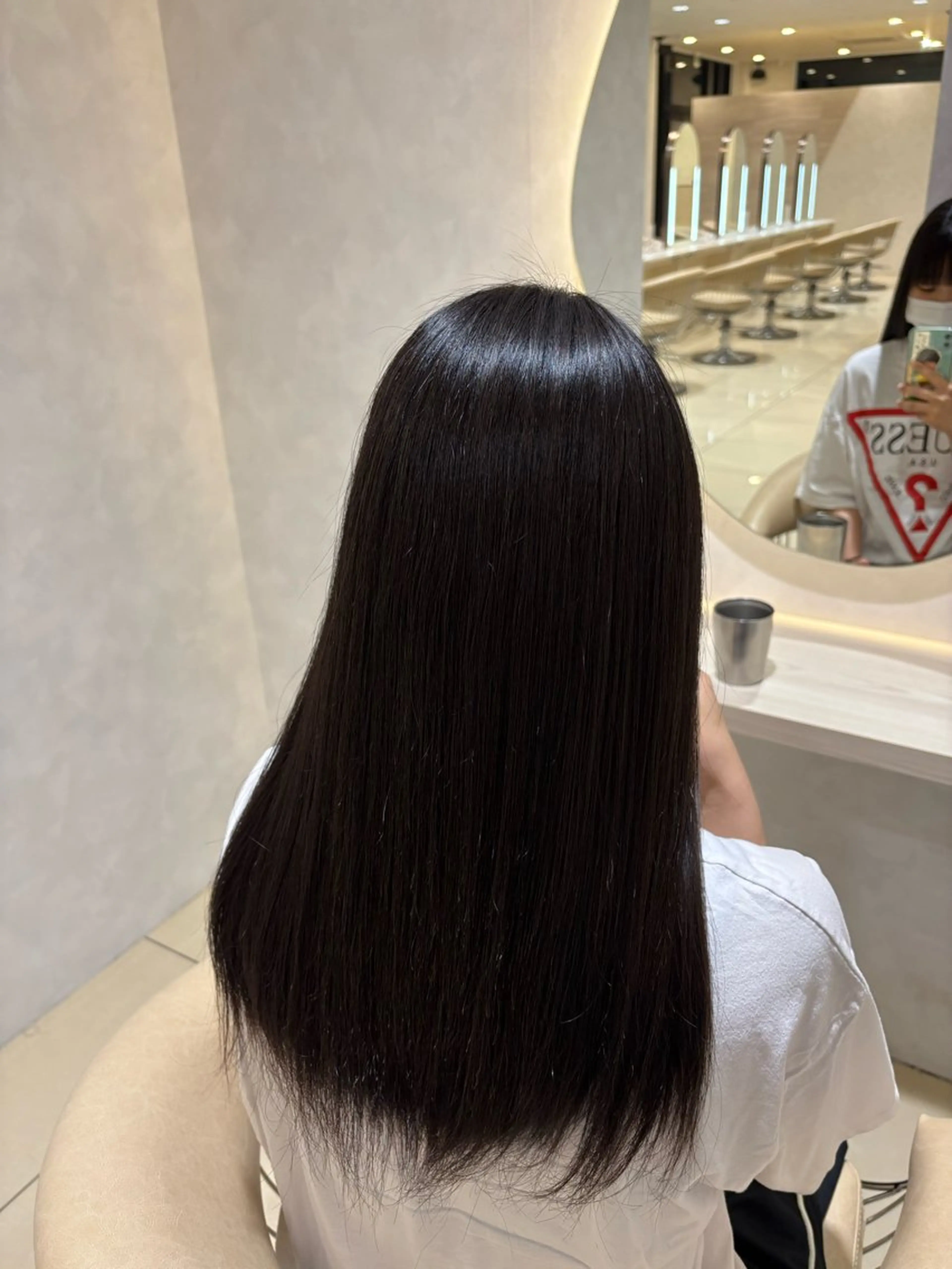 ロング 笹川 聖奈のヘアスタイル