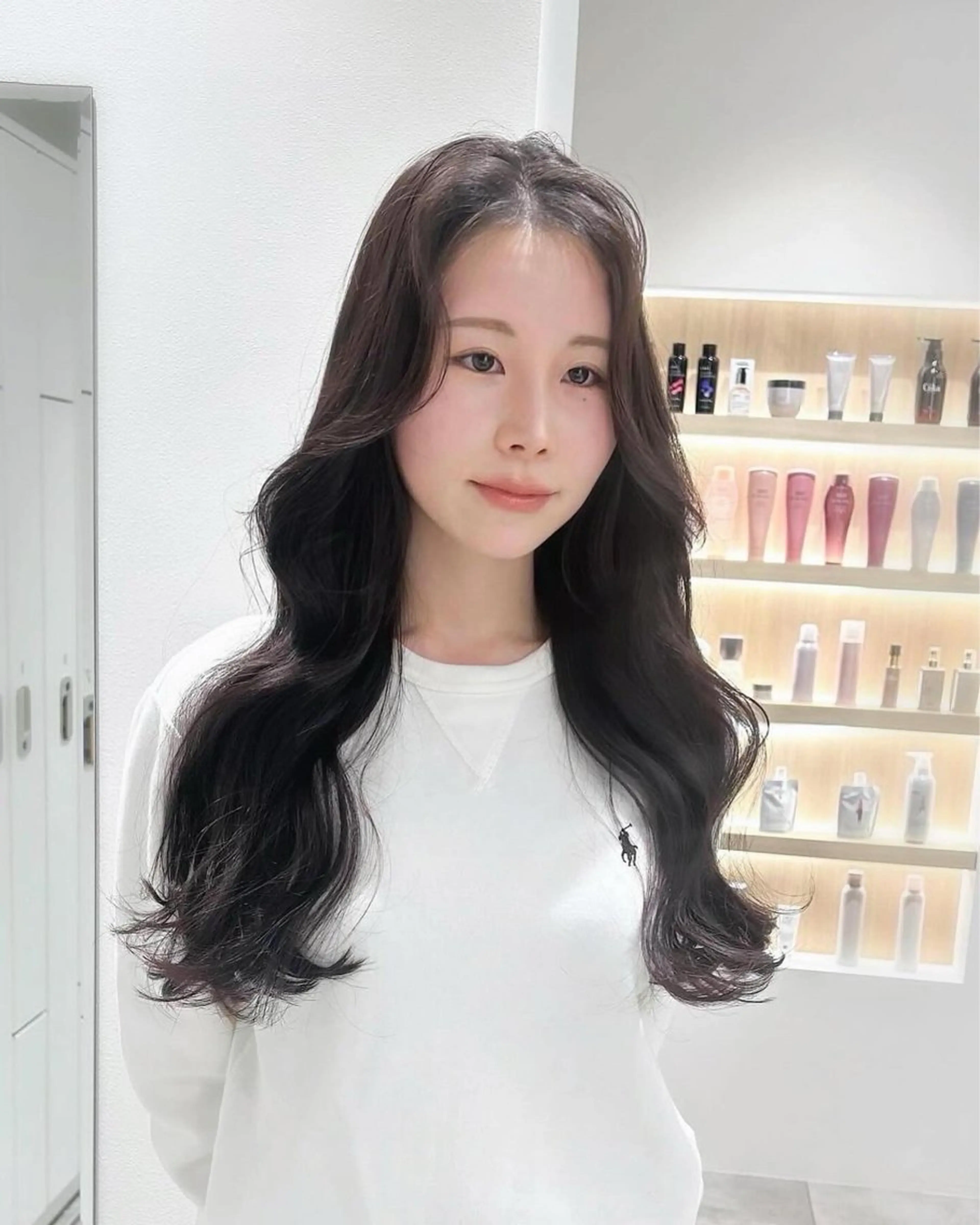 ロング ミディアムヘア Chifumiのヘアスタイル