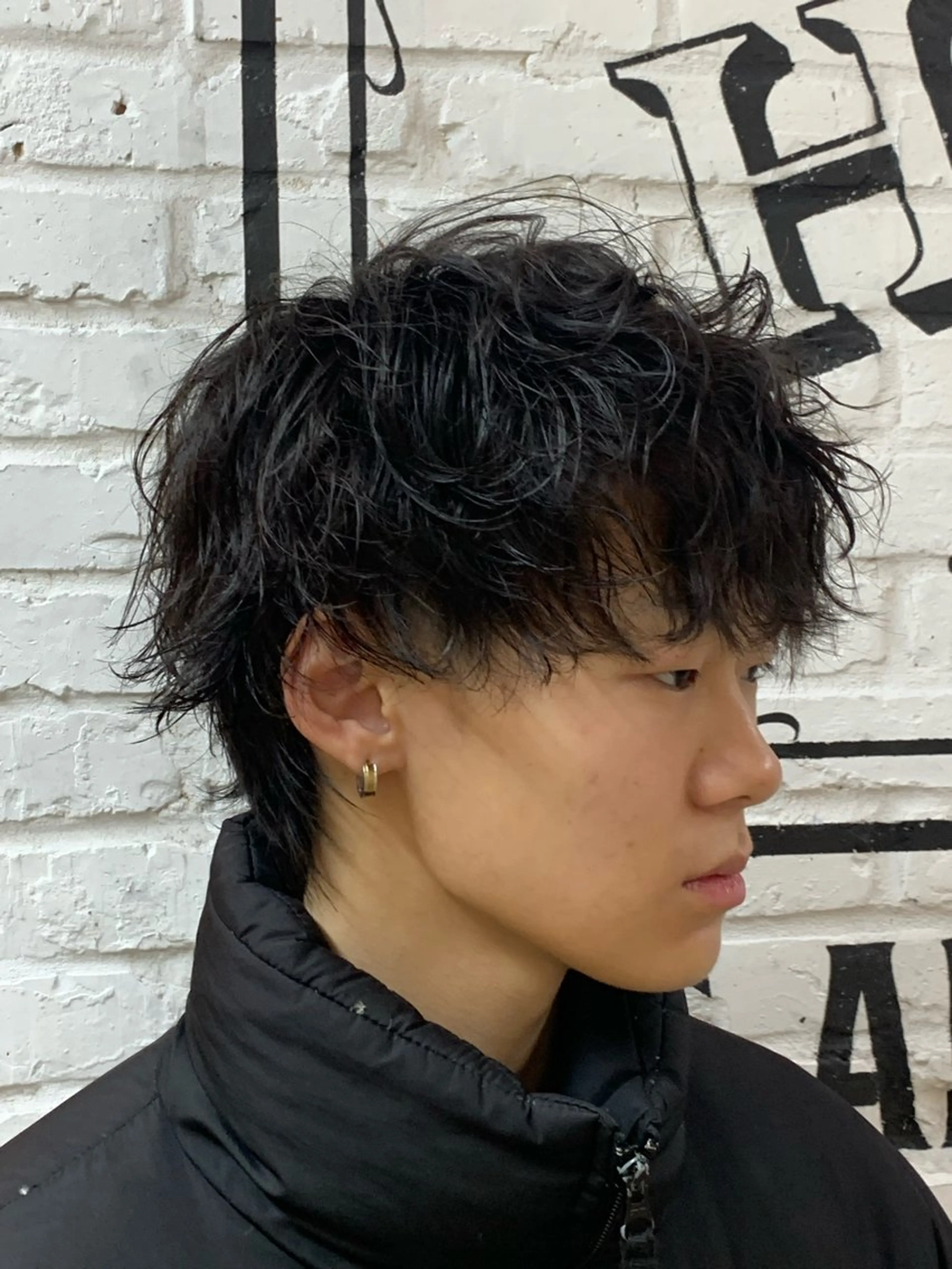 パーマ メンズ 小野 友誠のヘアスタイル