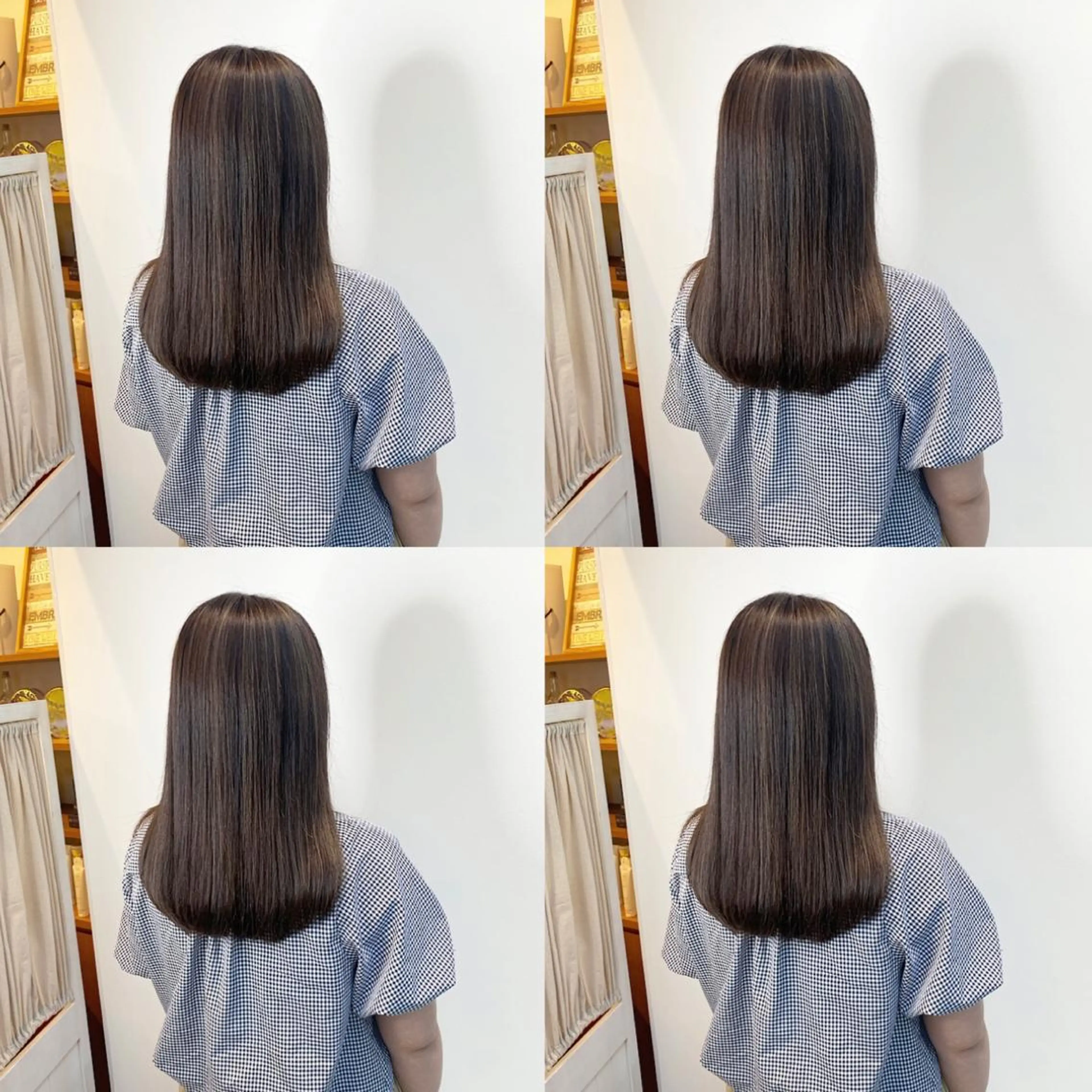 セミロング カラー ヘアカラー トリートメント 【カラー指名No 1✨】HIBIKIのヘアスタイル