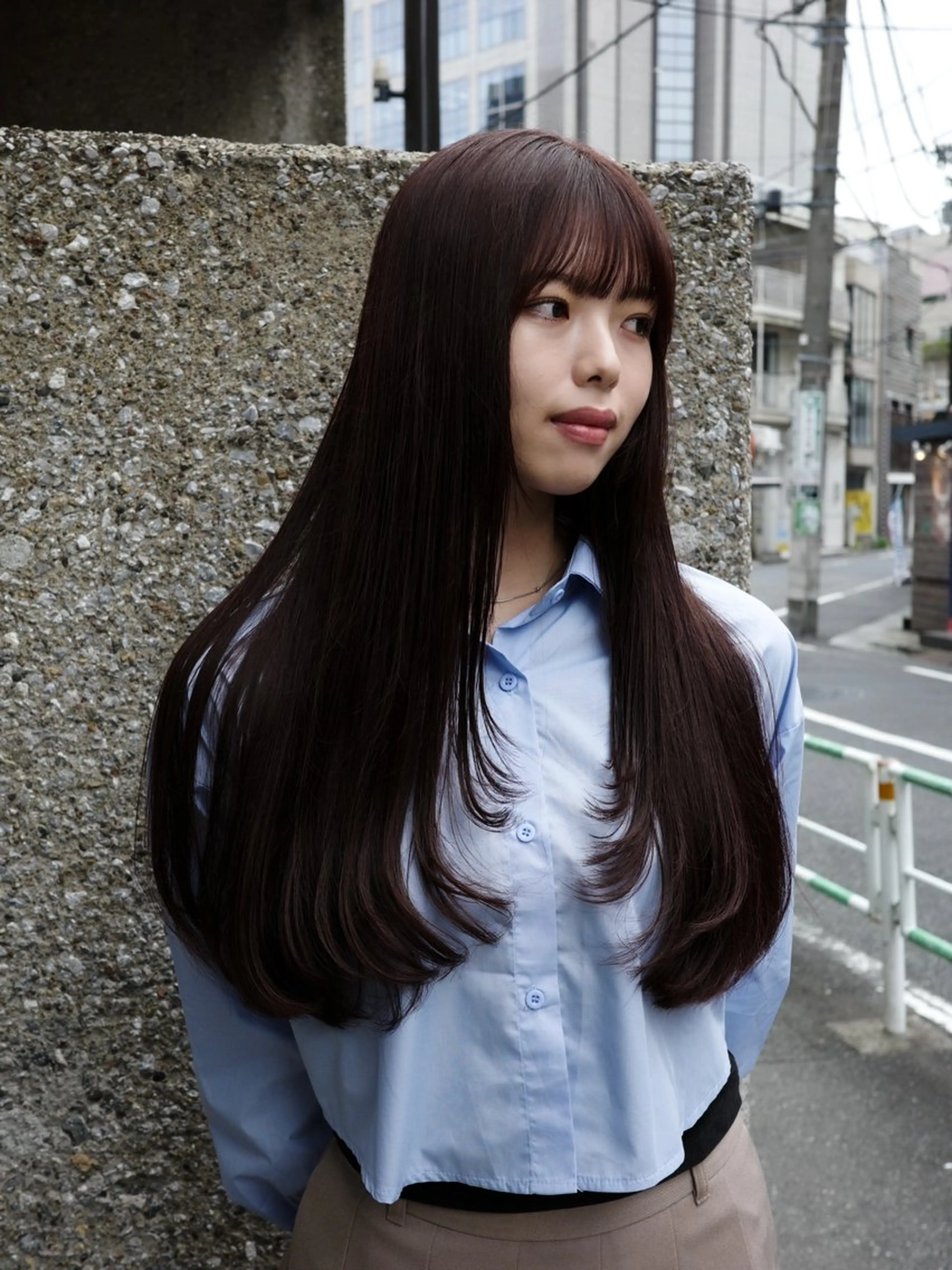 シールエクステ(60枚)+馴染ませカットの写真