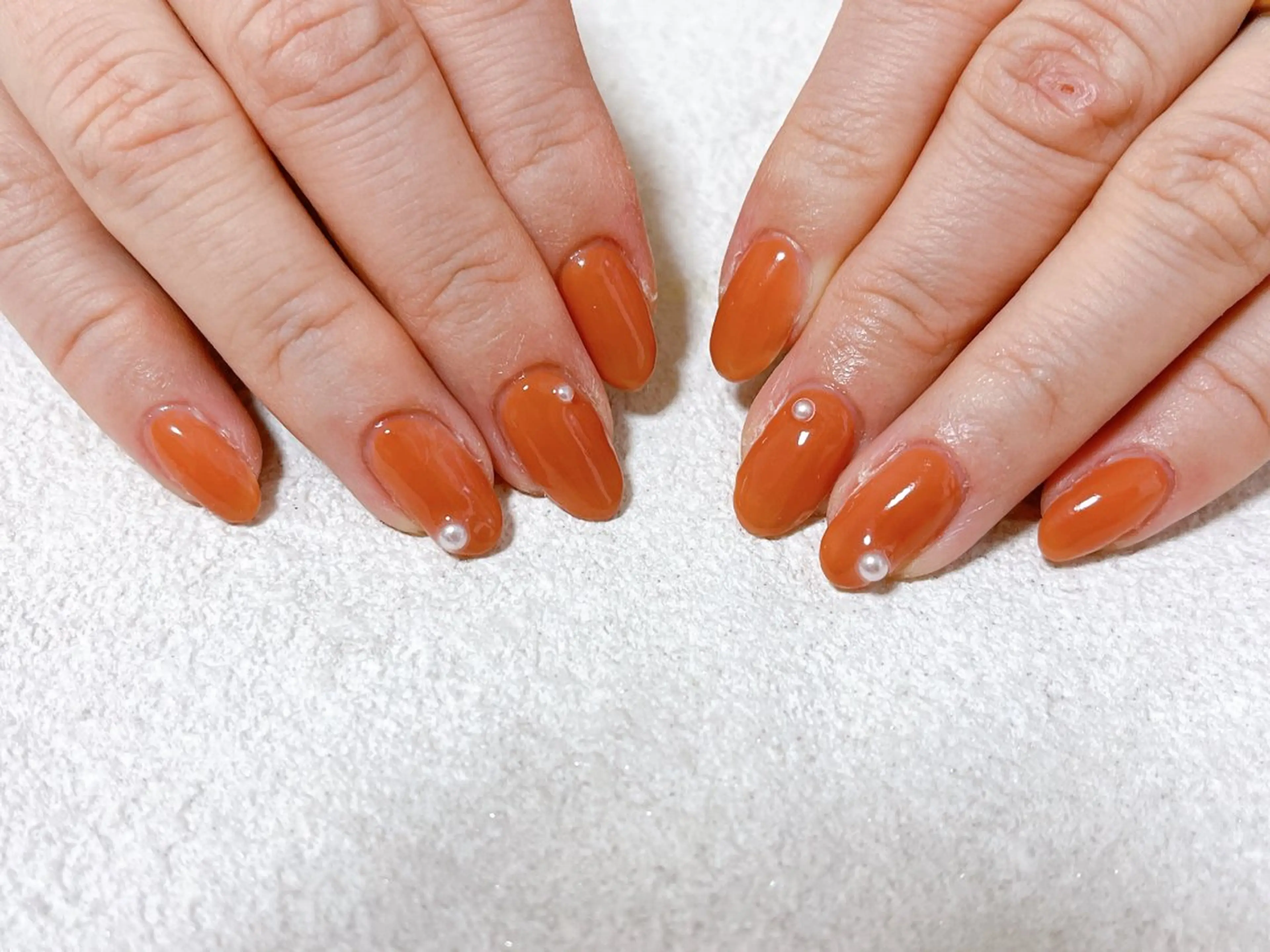 ネイル オーロラネイル フットネイル フレンチネイル ジェルネイル 韓国ネイル ハンドネイル mogunail &blowのネイルデザイン