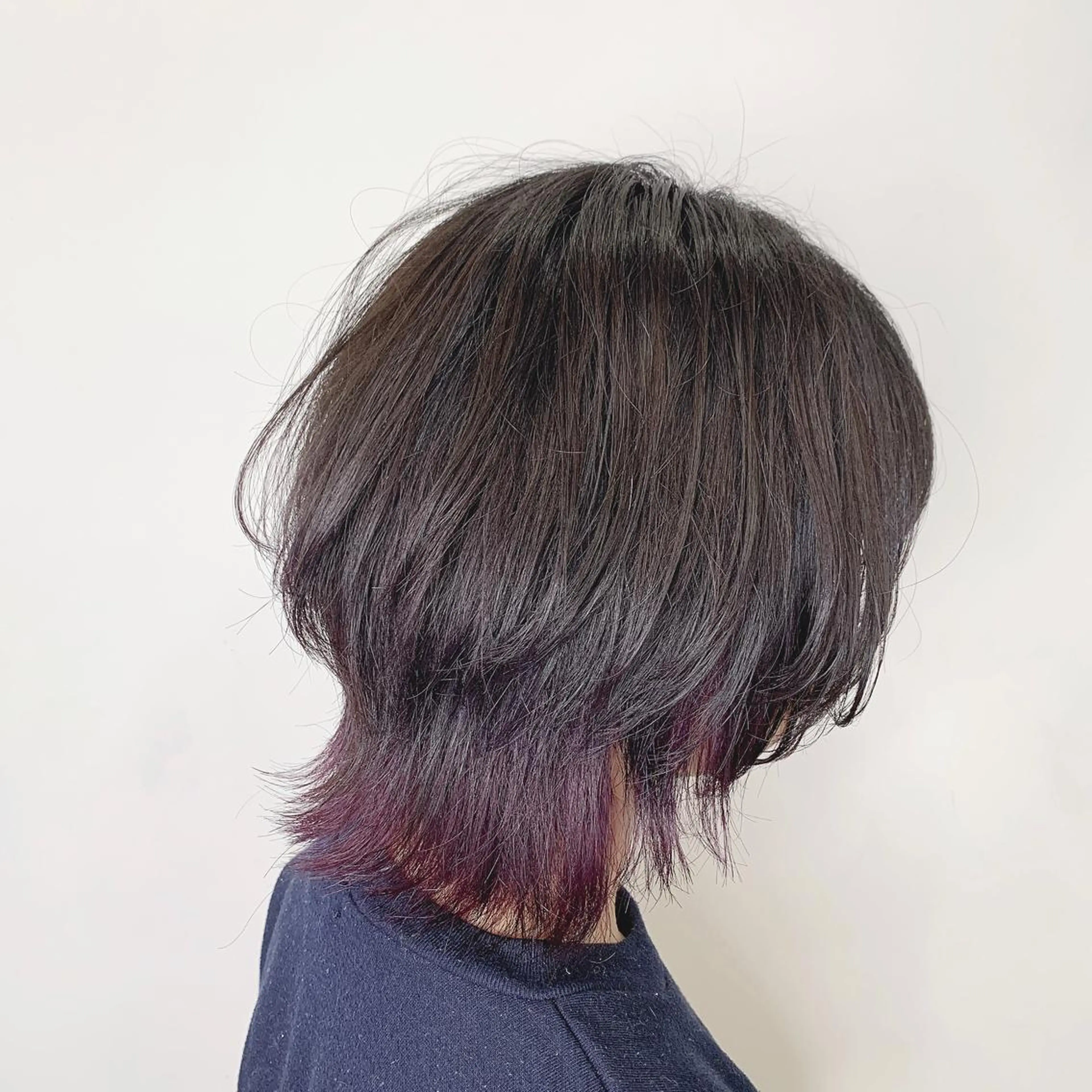 カラー ラベンダーカラー メンズ指名no'1 佐藤　亘のヘアスタイル