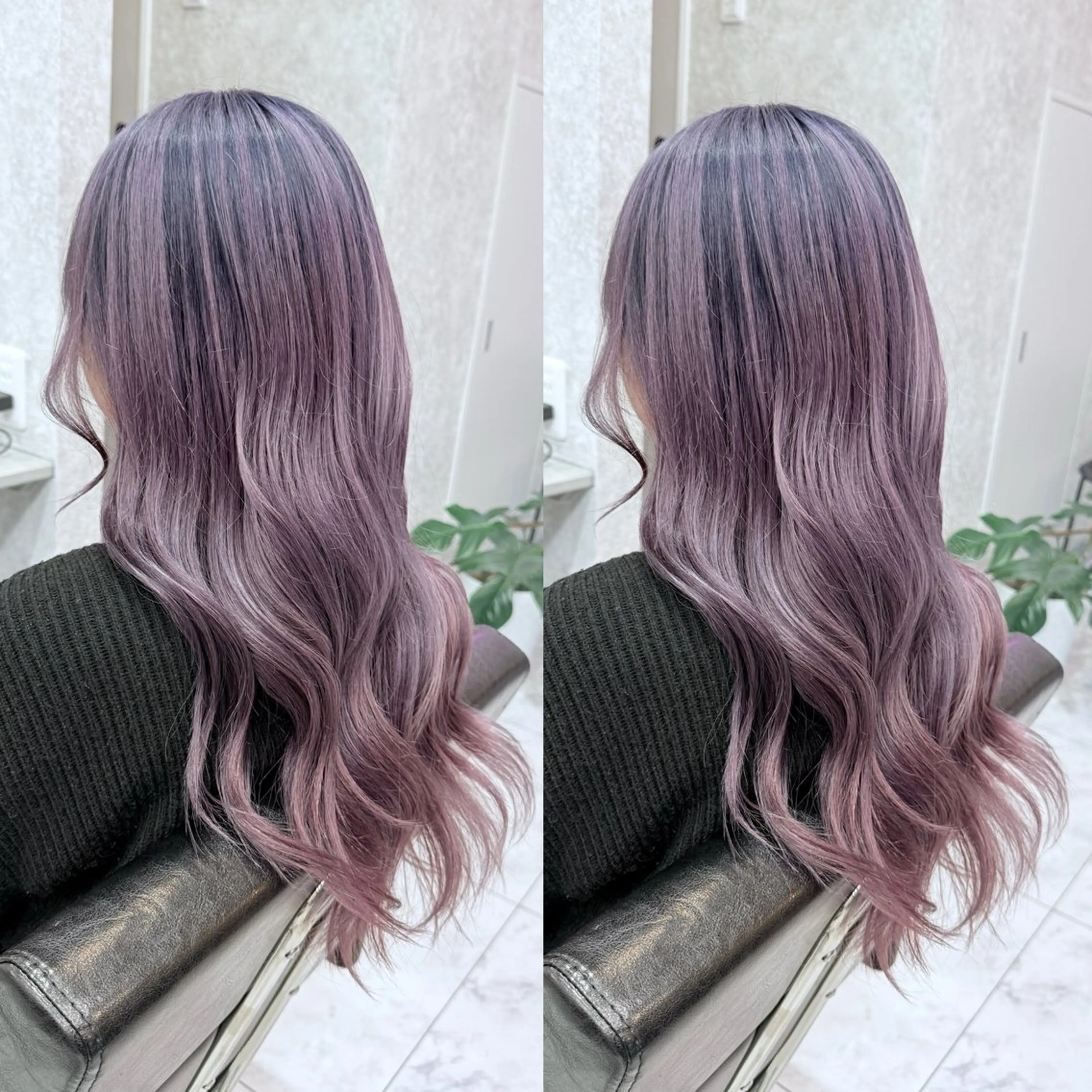 ロング カラー 🌺ハイトーン🌺 矢葺 なぎさ🌺🌺のヘアスタイル