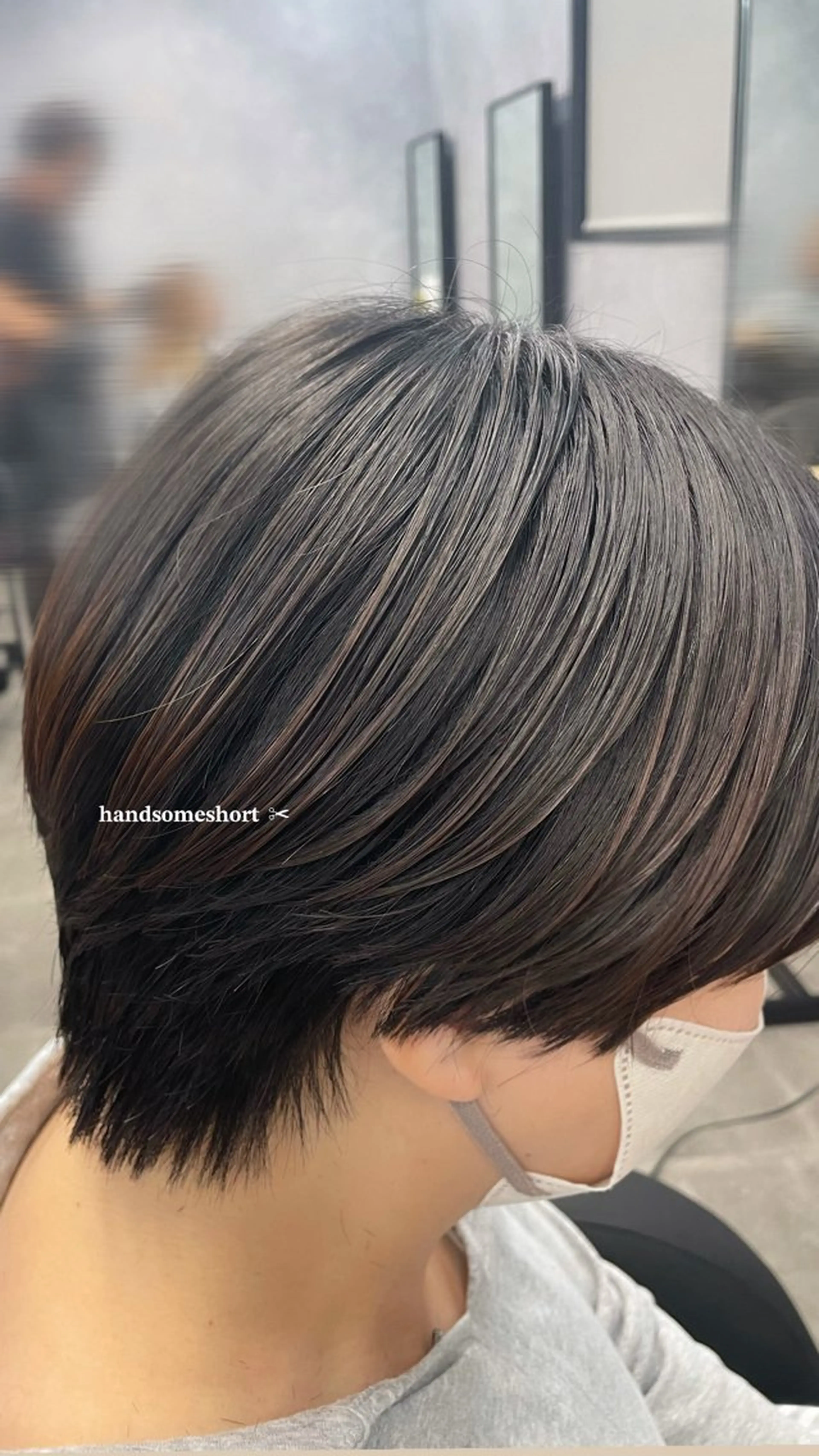 ショート ハンサムショート ショートヘア 🪡 KIMU🪡🎀のヘアスタイル