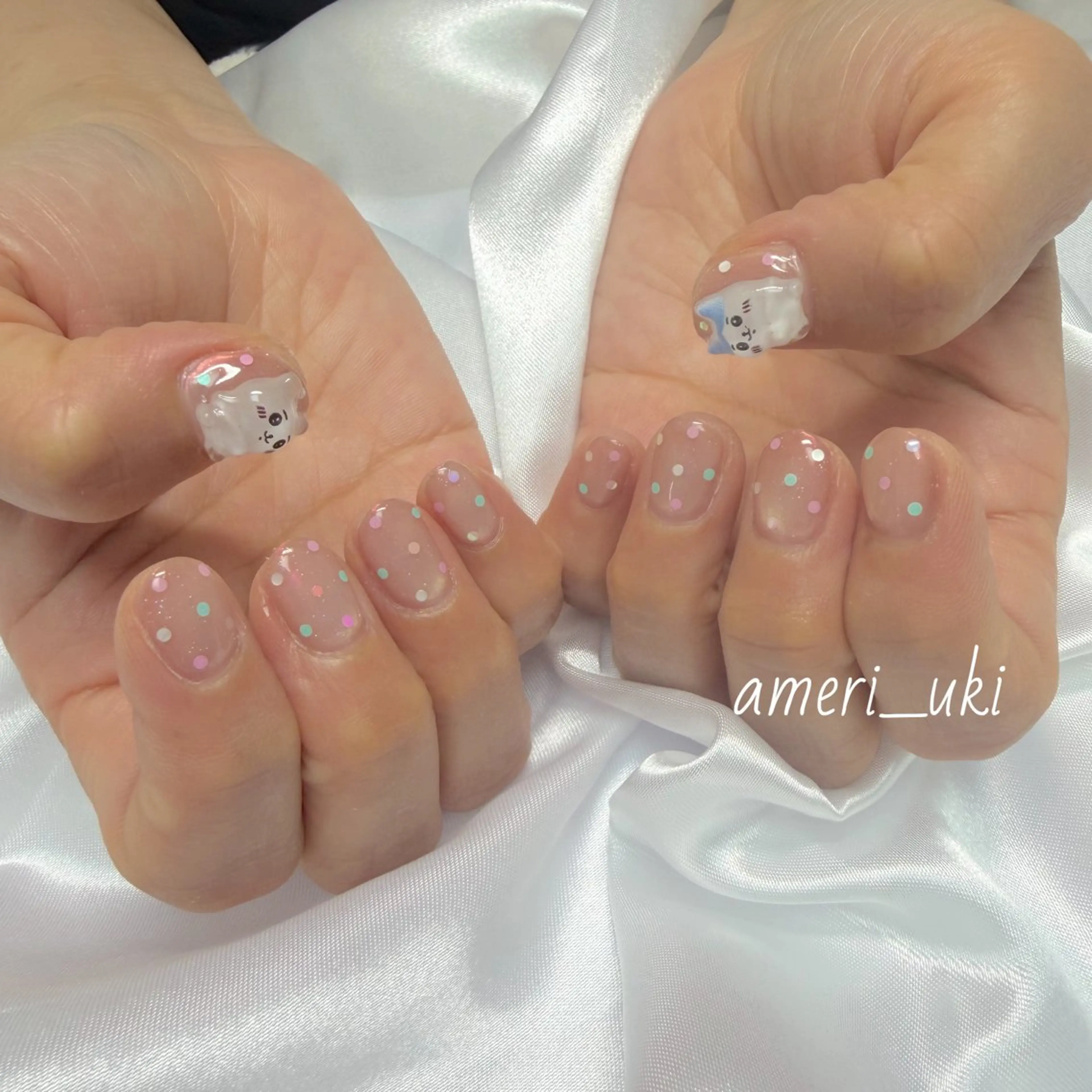 ネイル ハンドネイル Ameri nail /UKIのネイルデザイン