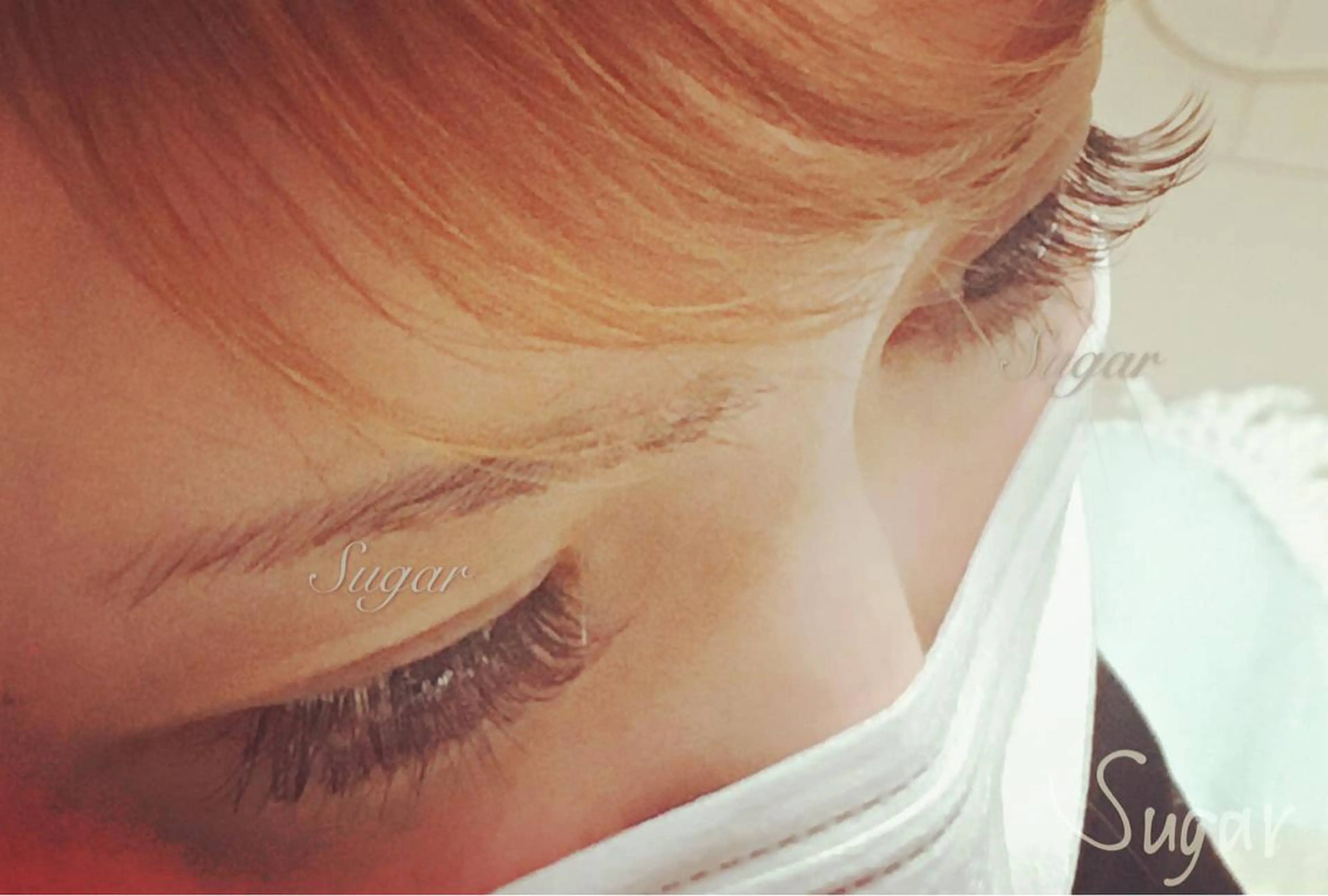 マツエク・マツパ カラーマツエク フラットラッシュ セーブル Sugar シュガーのマツエク・マツパデザイン