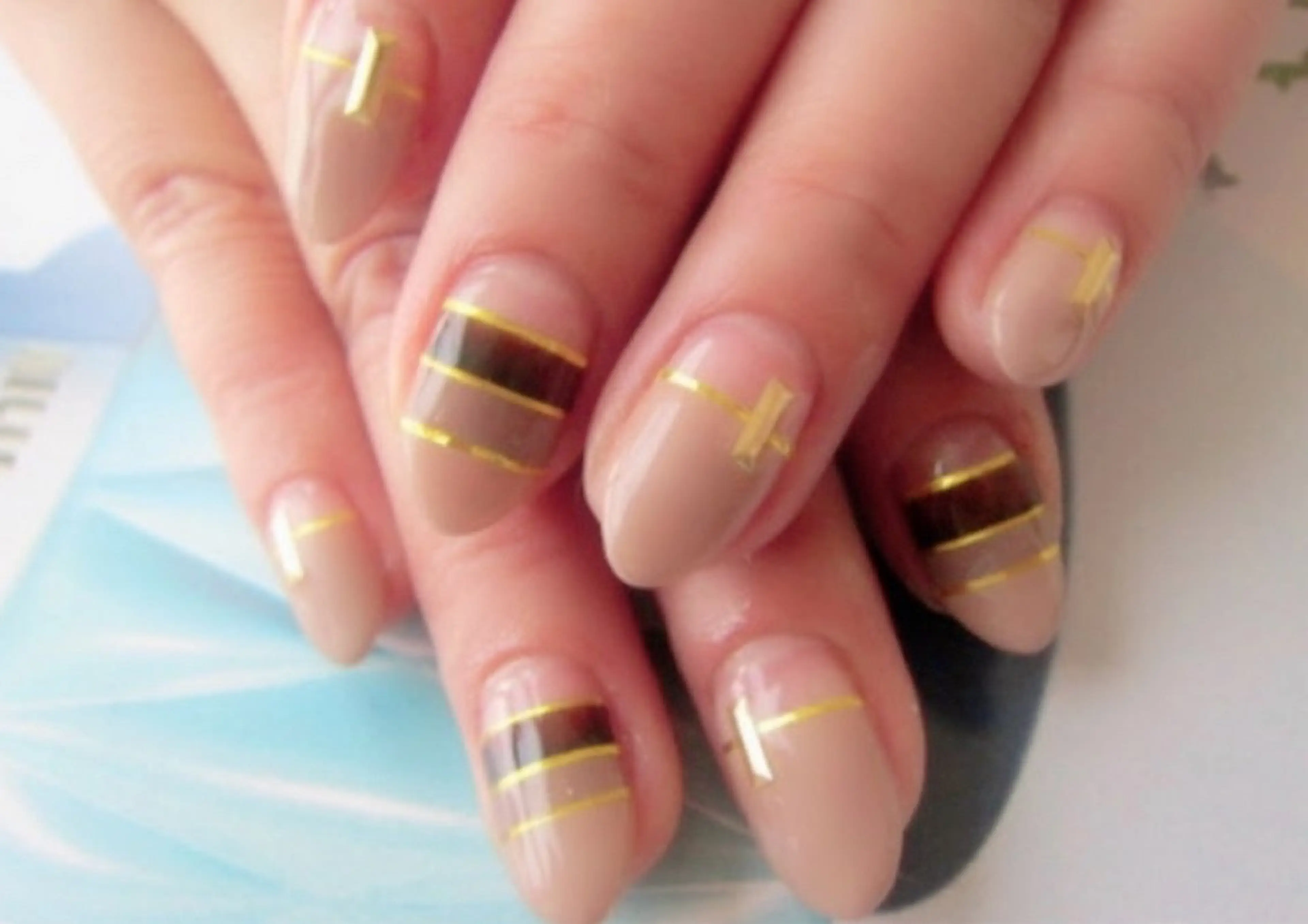 ネイル ブラウン Nailsalon Rのネイルデザイン