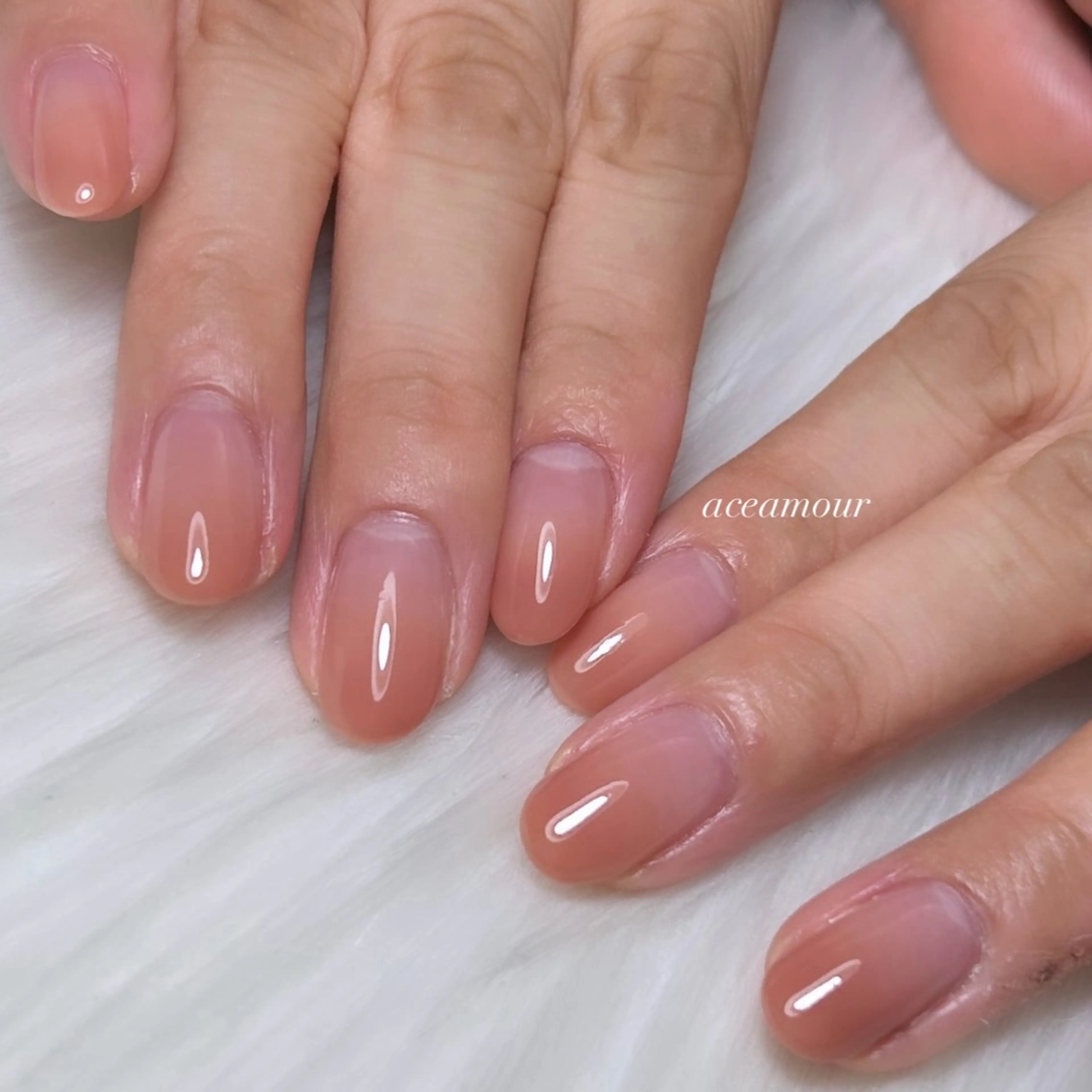 ネイル ハンドネイル ハンドケア ネイル/耳つぼ /新ホワイトニングのネイルデザイン