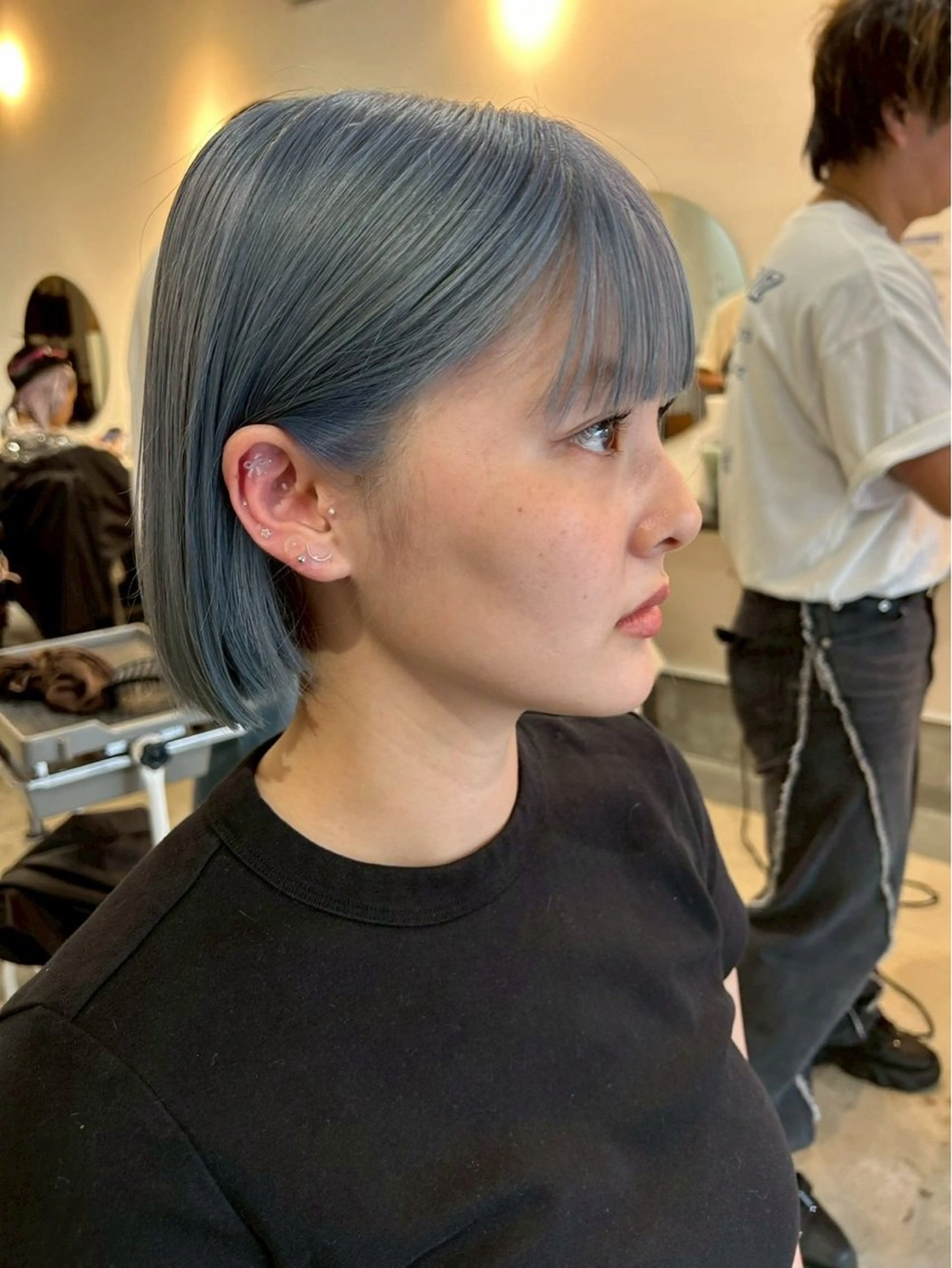 ショート ヘアカラー ♪ハイトーン♪津田沼 ♥︎HIYORI♥︎のヘアスタイル