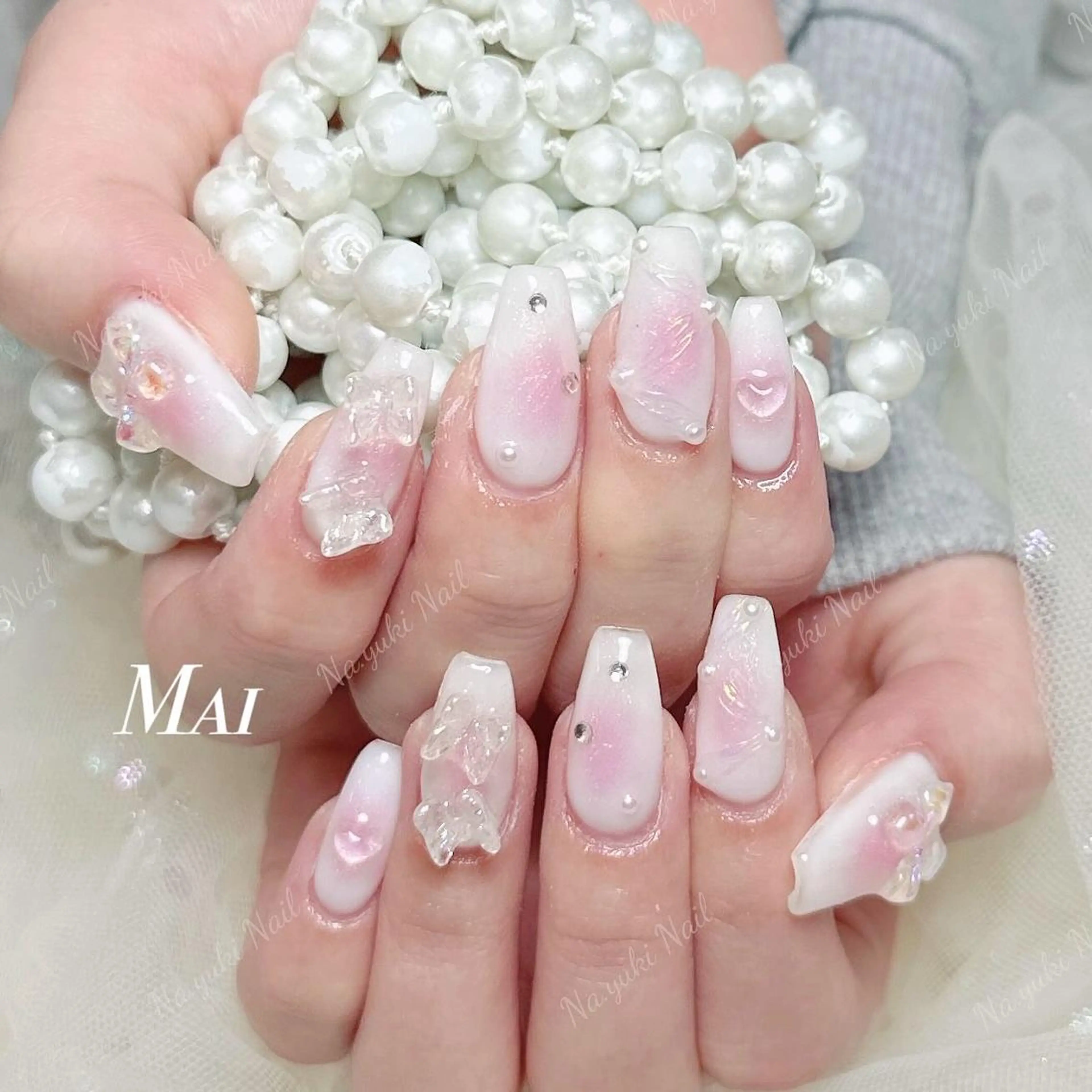 ネイル ハンドネイル ハンドケア 🦋 Queenieのネイルデザイン