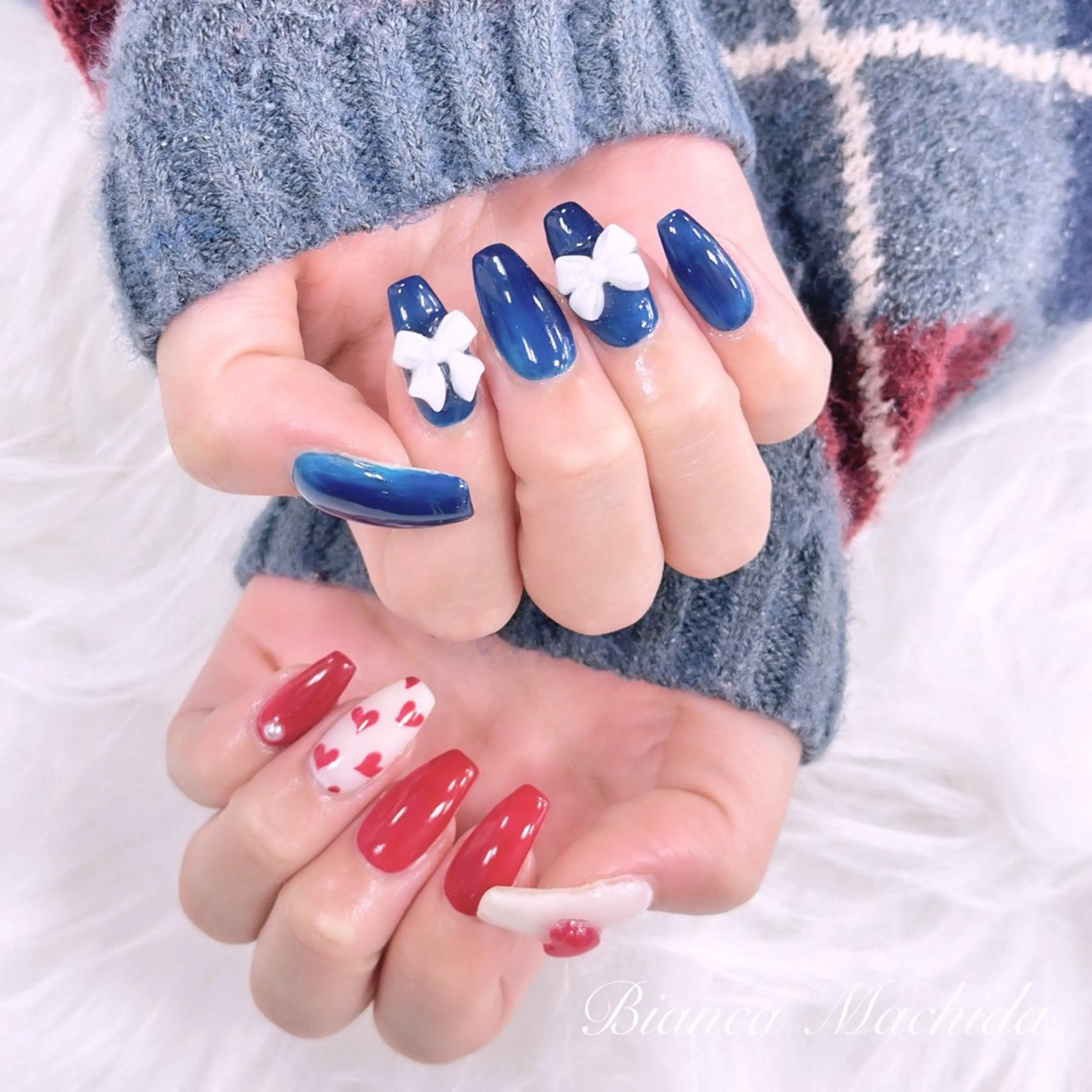 ネイル ハンドネイル Bianca👼🏻 OIKAWAのネイルデザイン