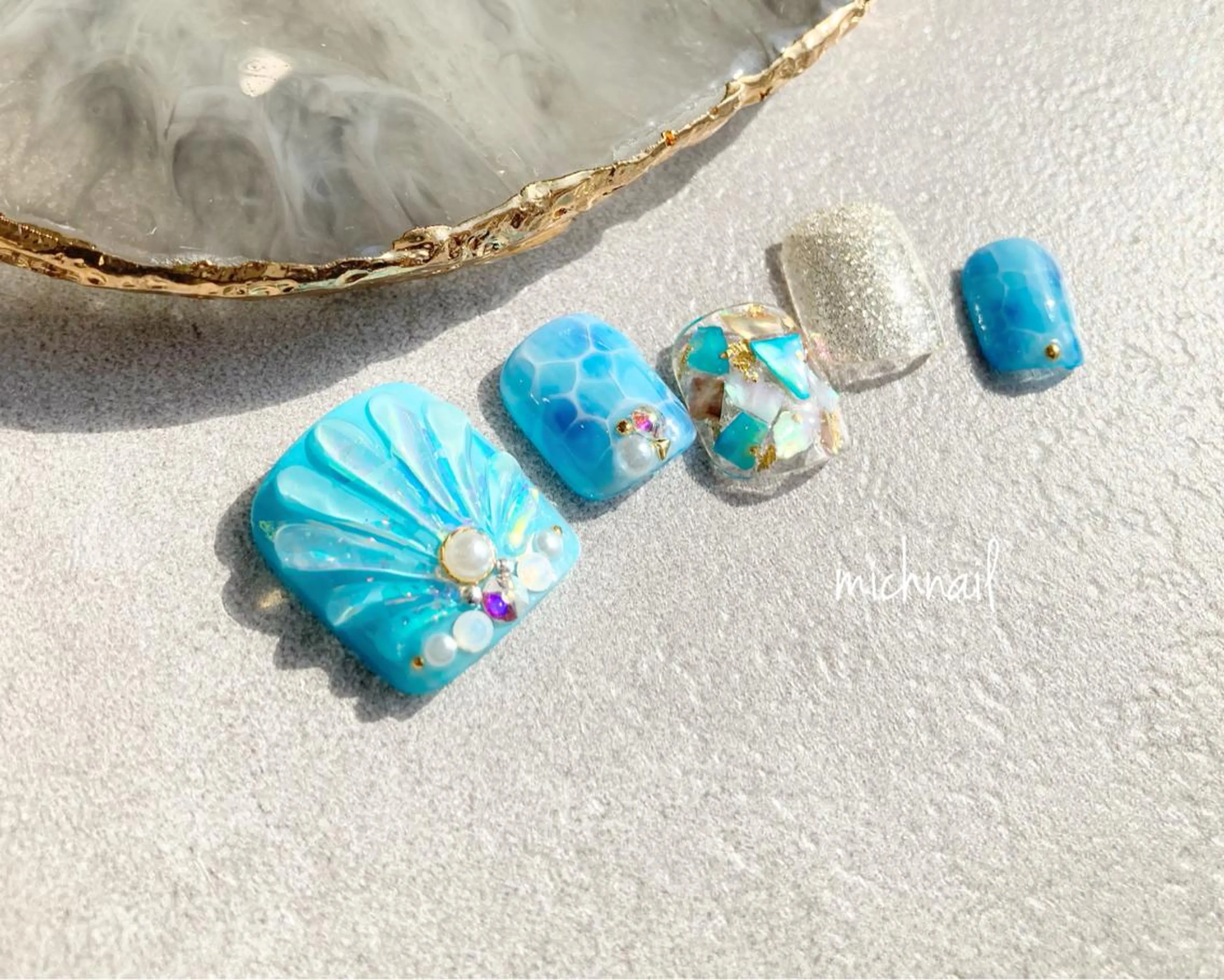 ネイル フットネイル eni. by michのネイルデザイン