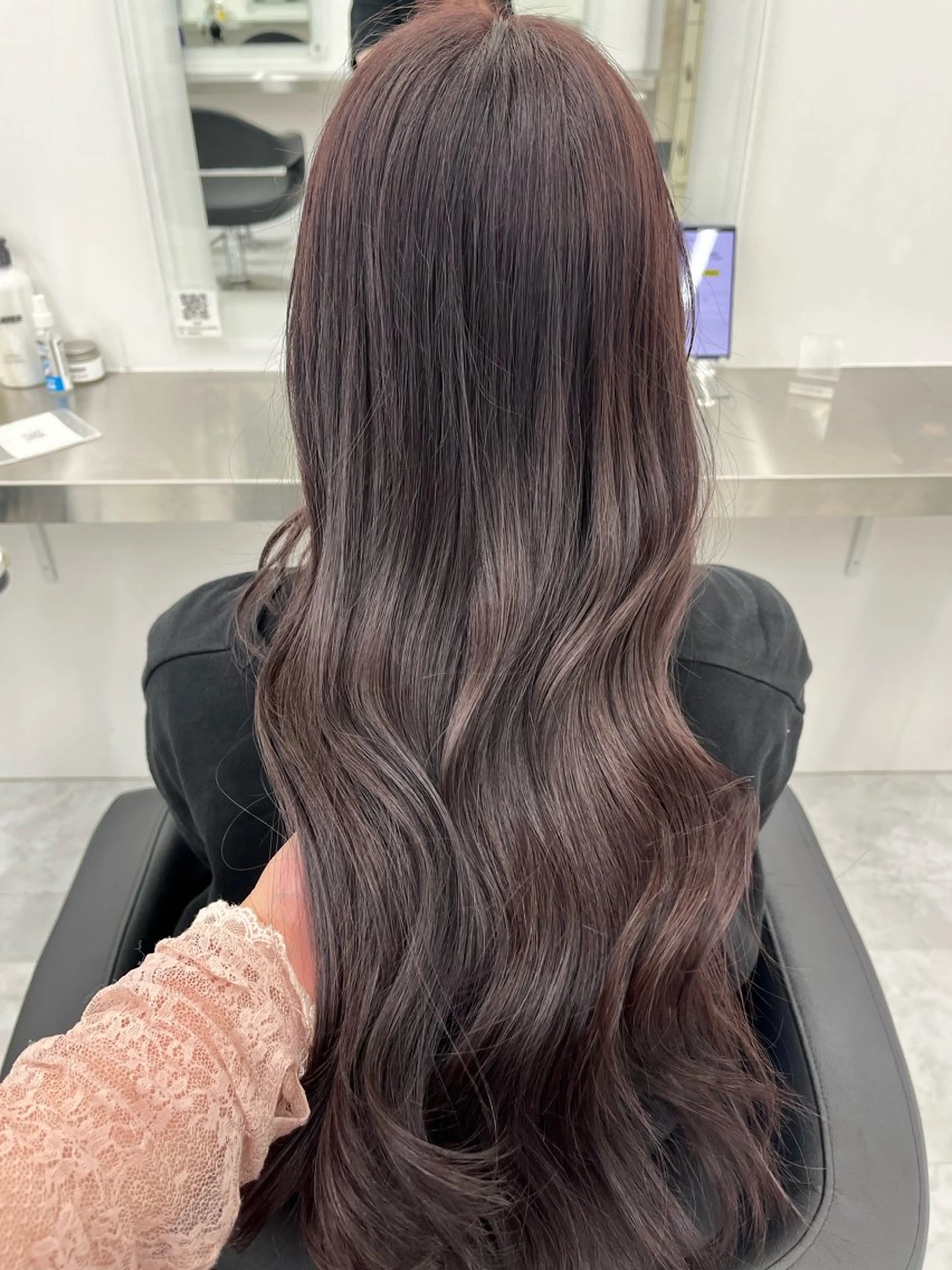 セミロング カラー ヘアアレンジ ヘアカラー トリートメント 愛されカラー🩷 はるなのヘアスタイル