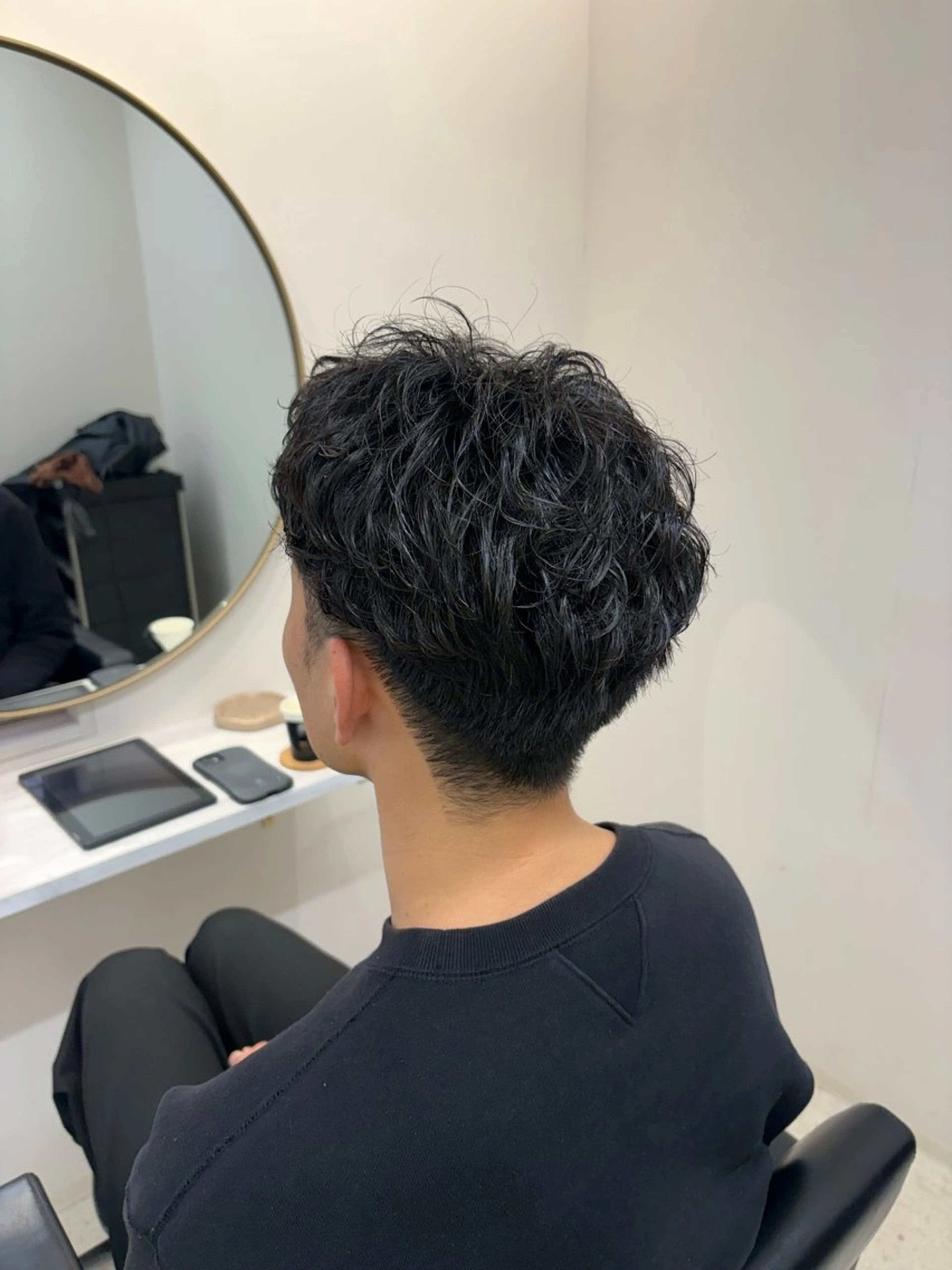 パーマ メンズ カット パーマ トリートメント 𝜗𝜚cocoro 韓国𝜗𝜚のヘアスタイル