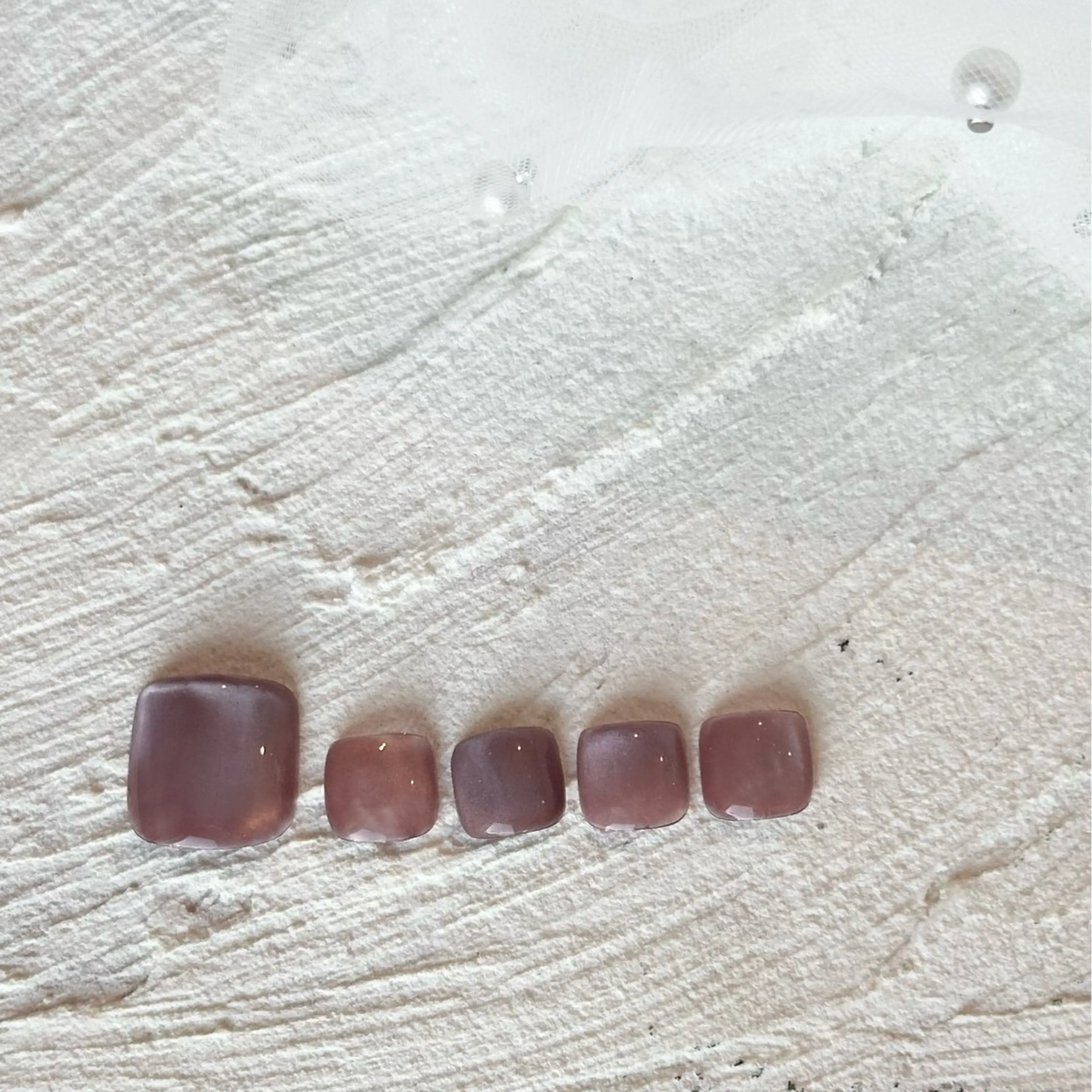 ネイル フットネイル マグネットネイル atelier design Amiのネイルデザイン