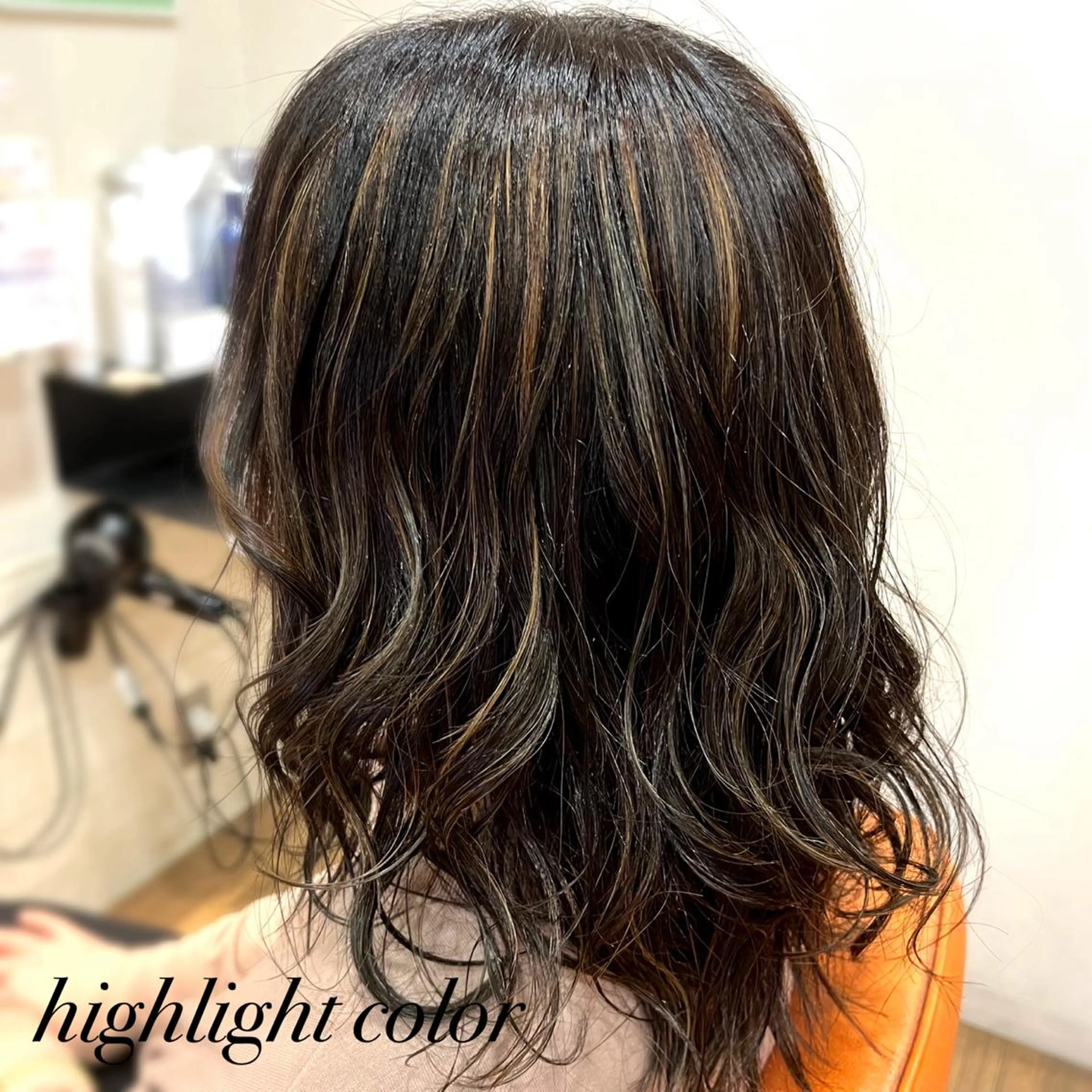 ミディアム カラー 森山 雄太のヘアスタイル