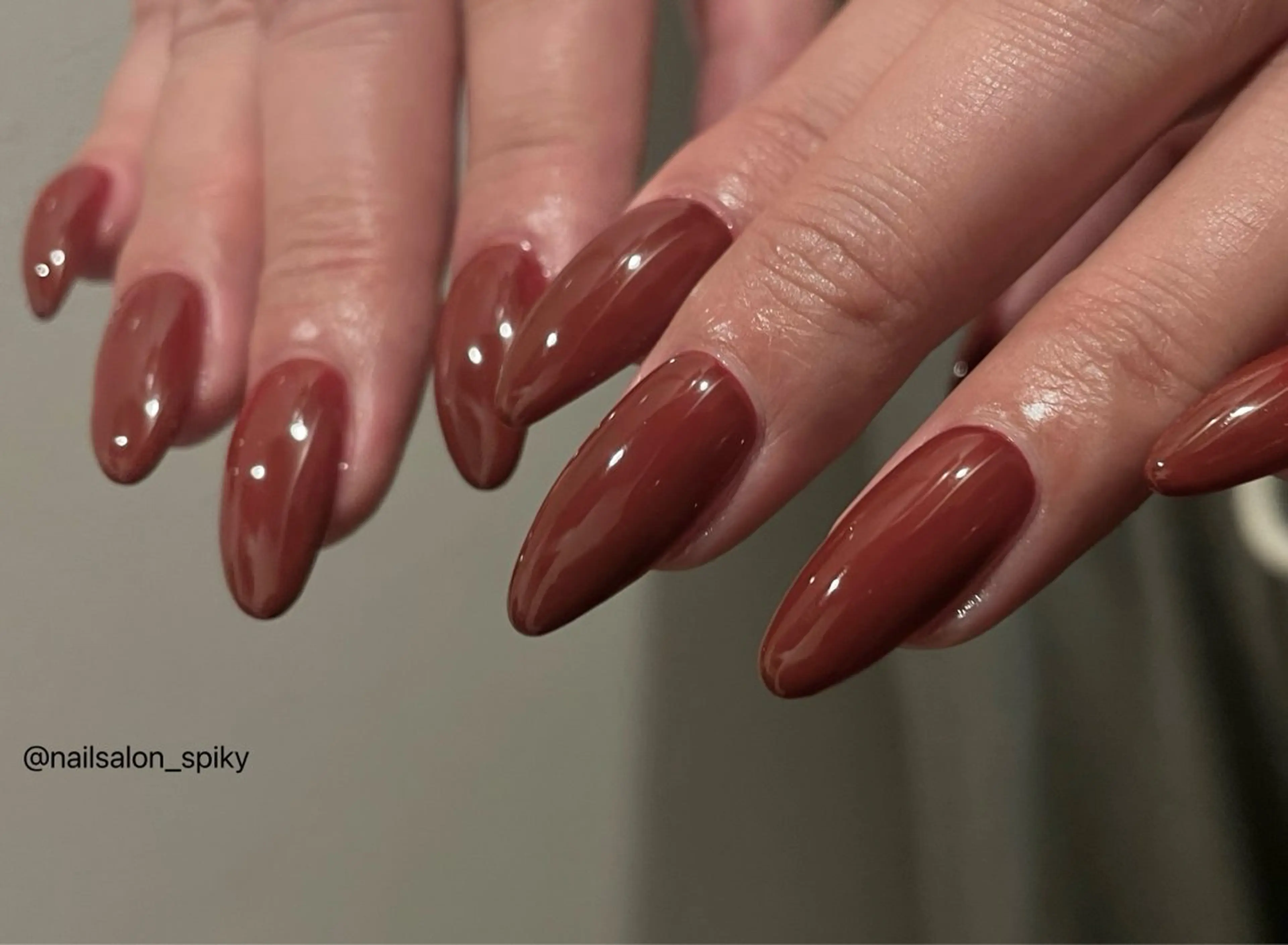 ネイル ハンドネイル Spiky とうげ ふうかのネイルデザイン