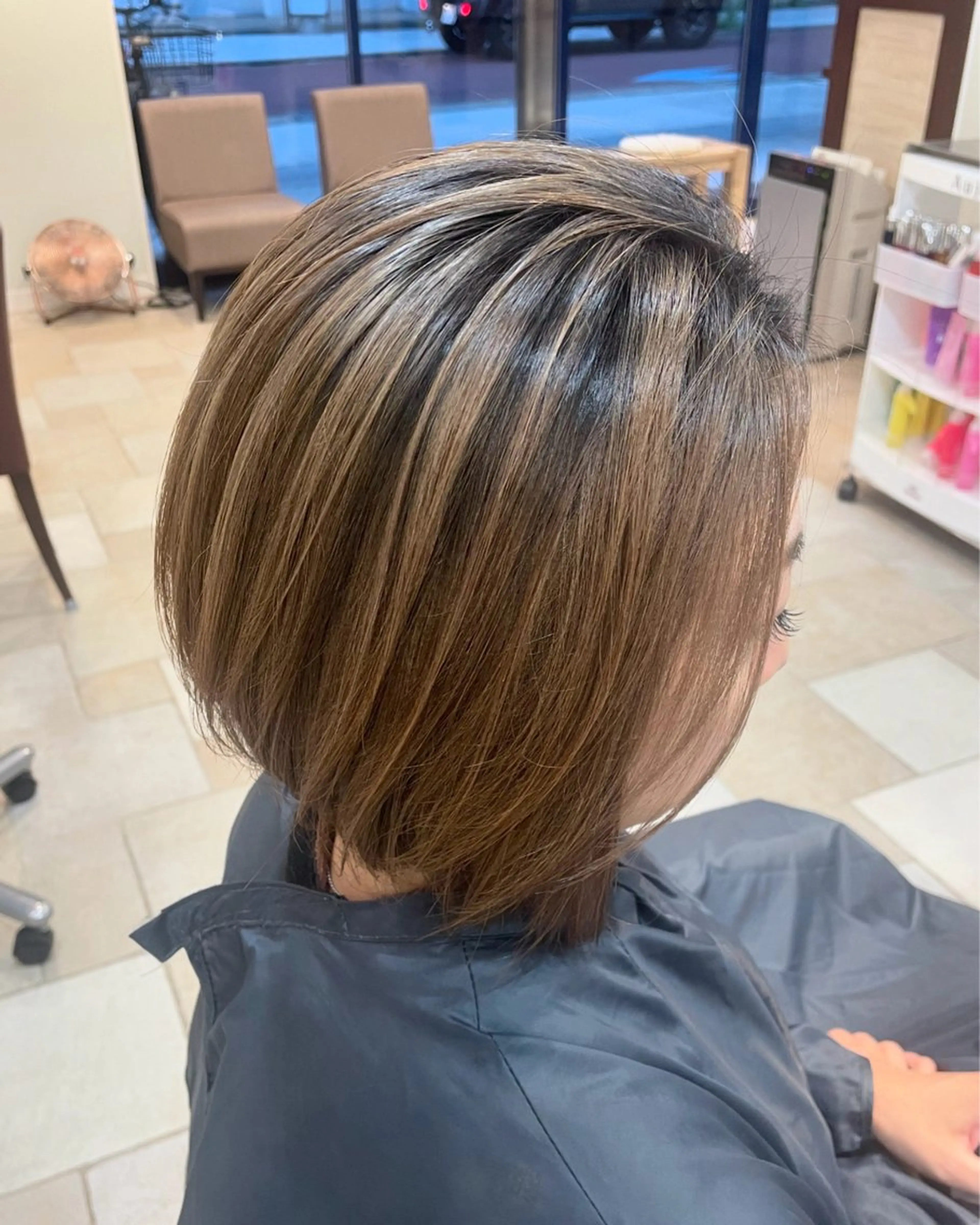 《レディース限定》バレイヤージュ(ケアブリーチ込)＋カット＋Aujuaトリートメント🫧(土日祝＋￥1100)の写真