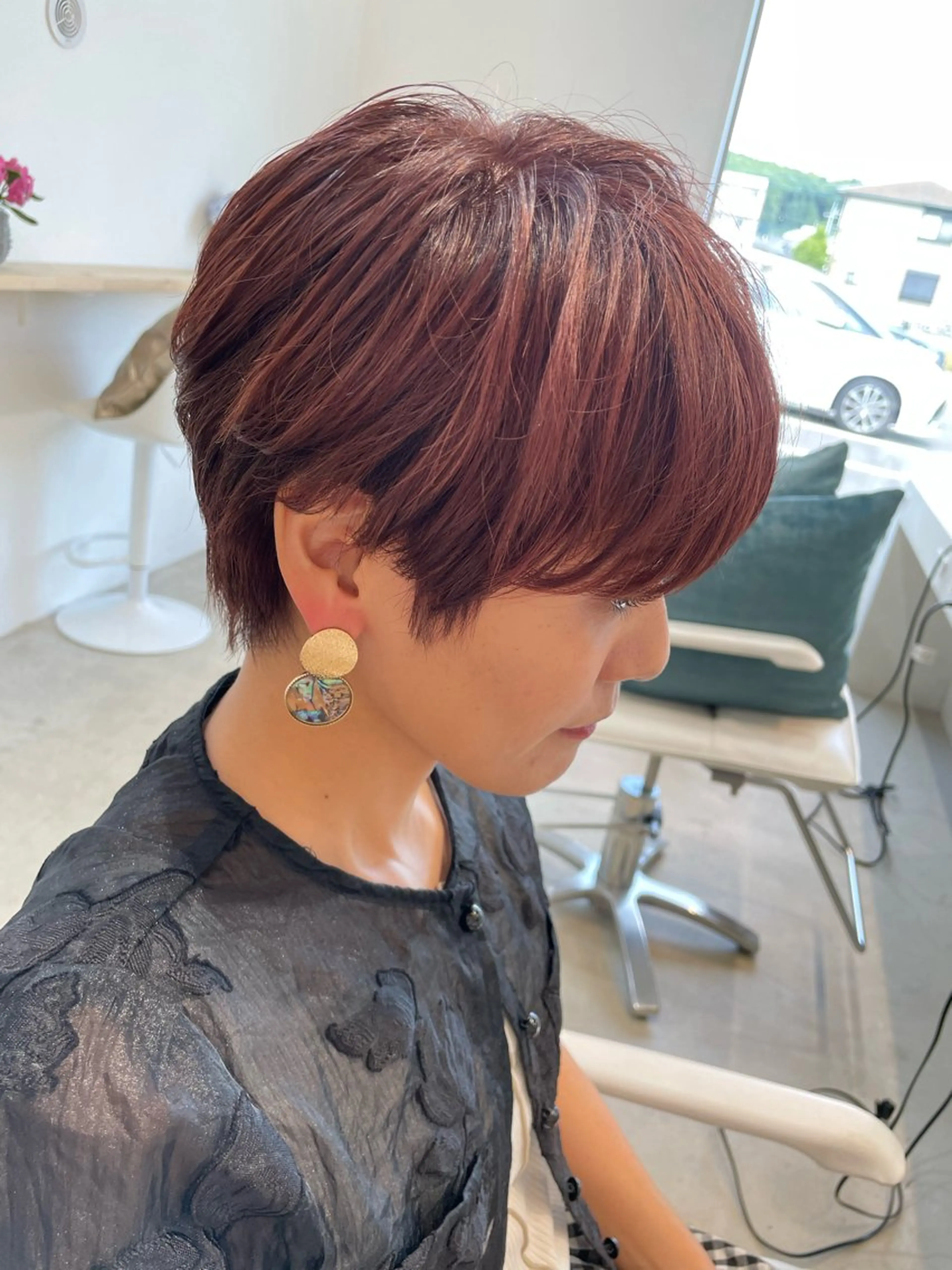 ショート ハンサムショート ショートヘア 【un】 MANAのヘアスタイル