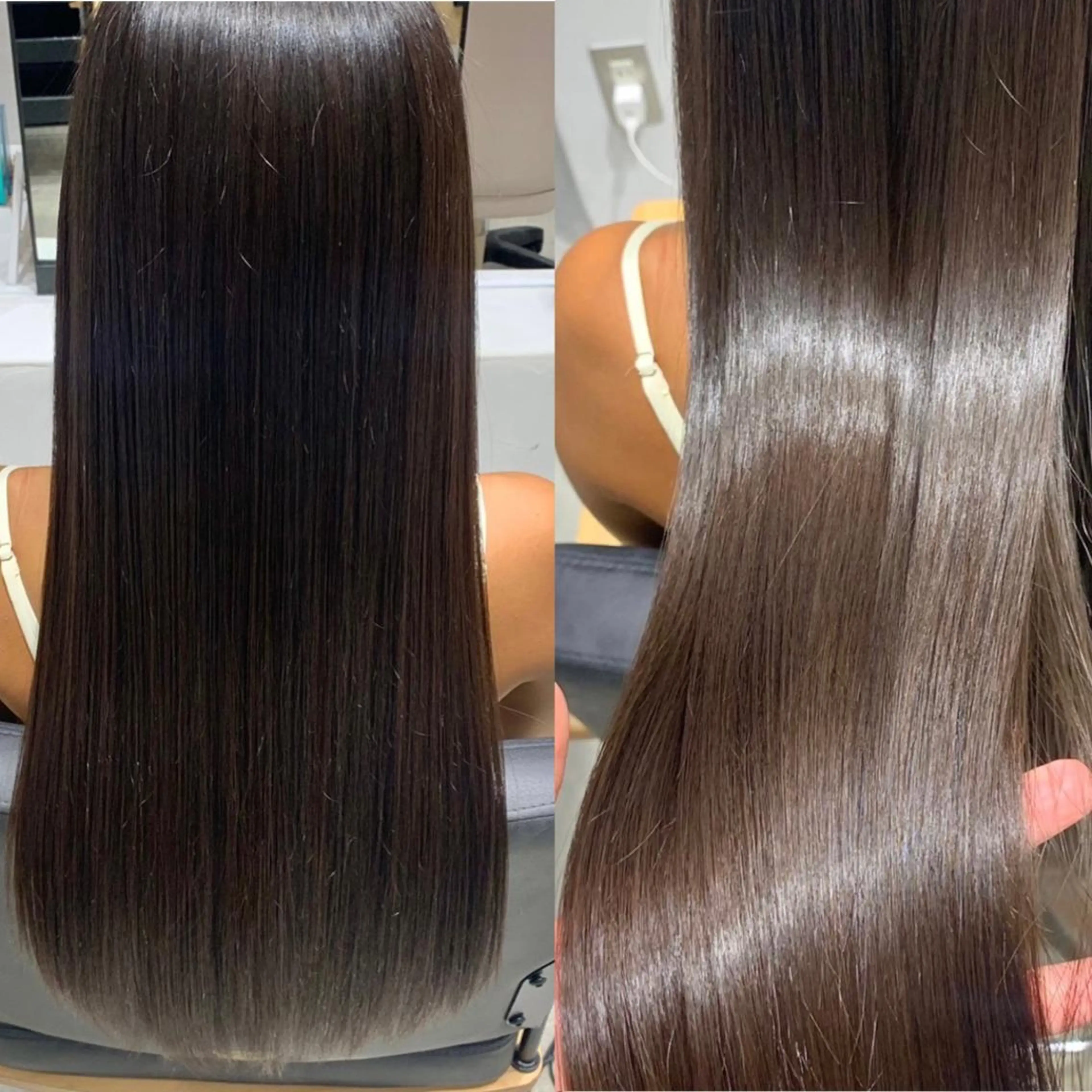 セミロング 髪質改善 縮毛矯正 酸性ストレート カット ヘアカラー 縮毛矯正 トリートメント ボブ/美髪矯正 /佐藤　奈巳のヘアスタイル