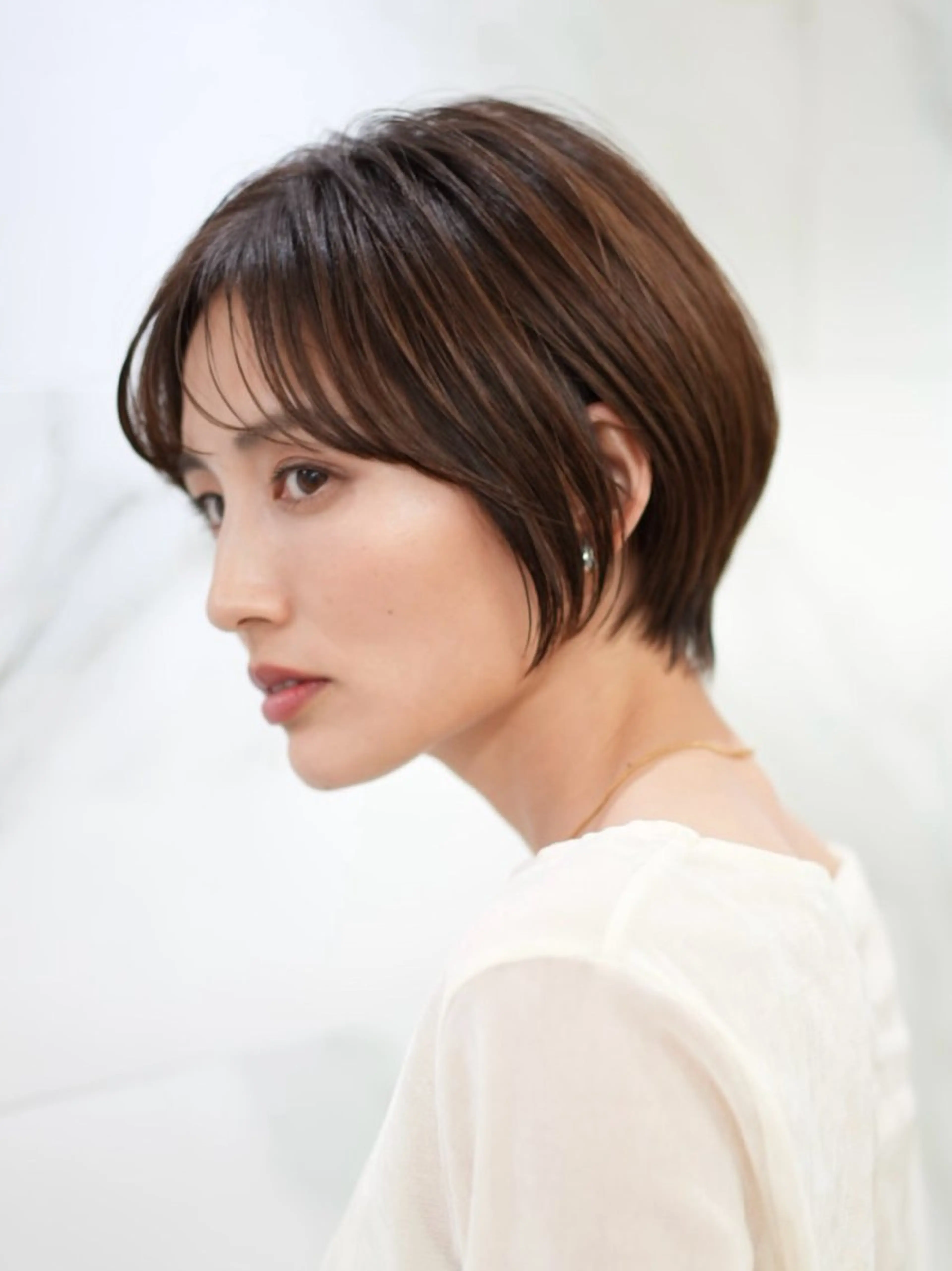 ショート カラー 髪質改善カラー ショートボブ専門のヘアスタイル