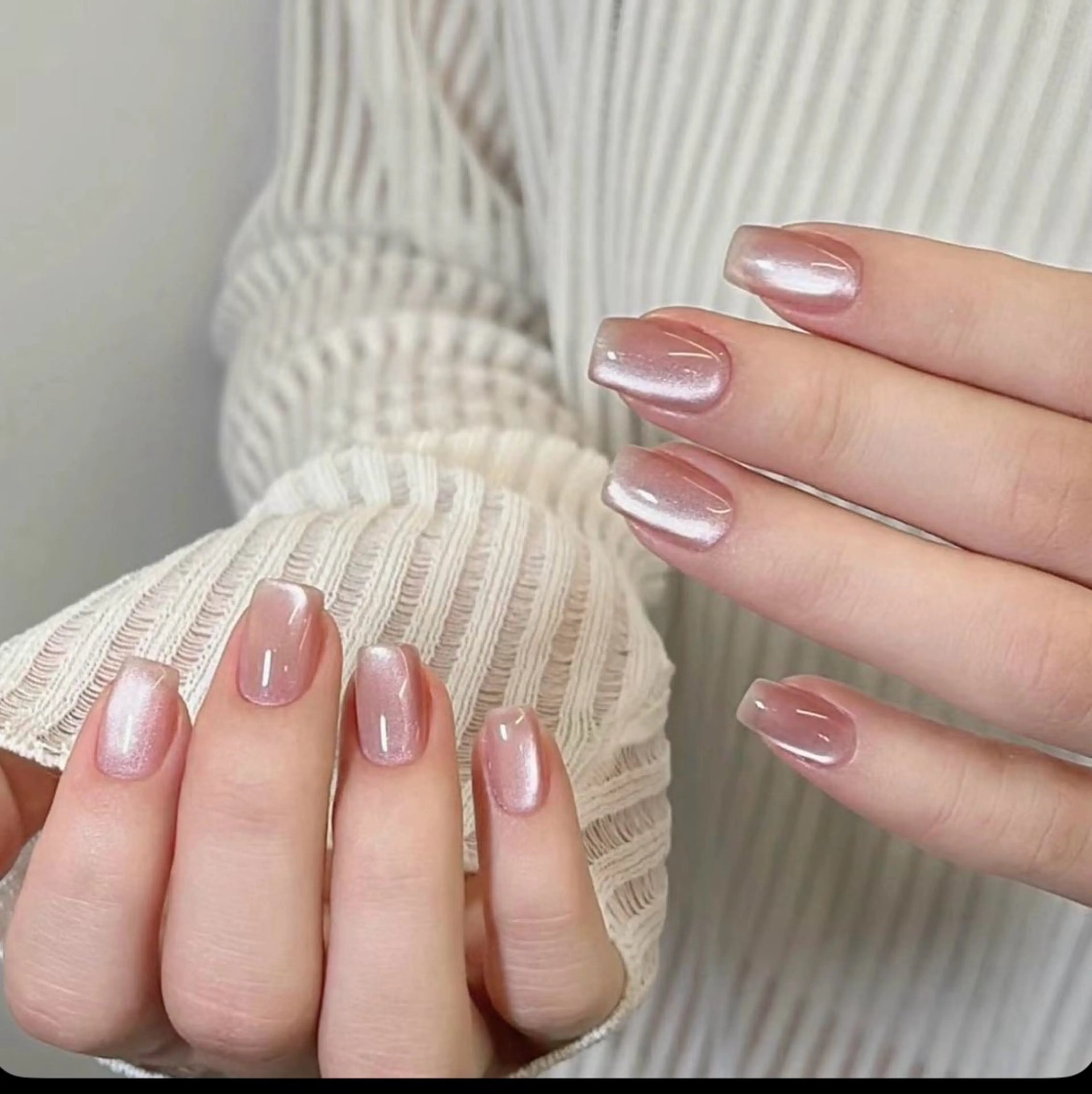 (オフなしラメ)🩵🩵の写真