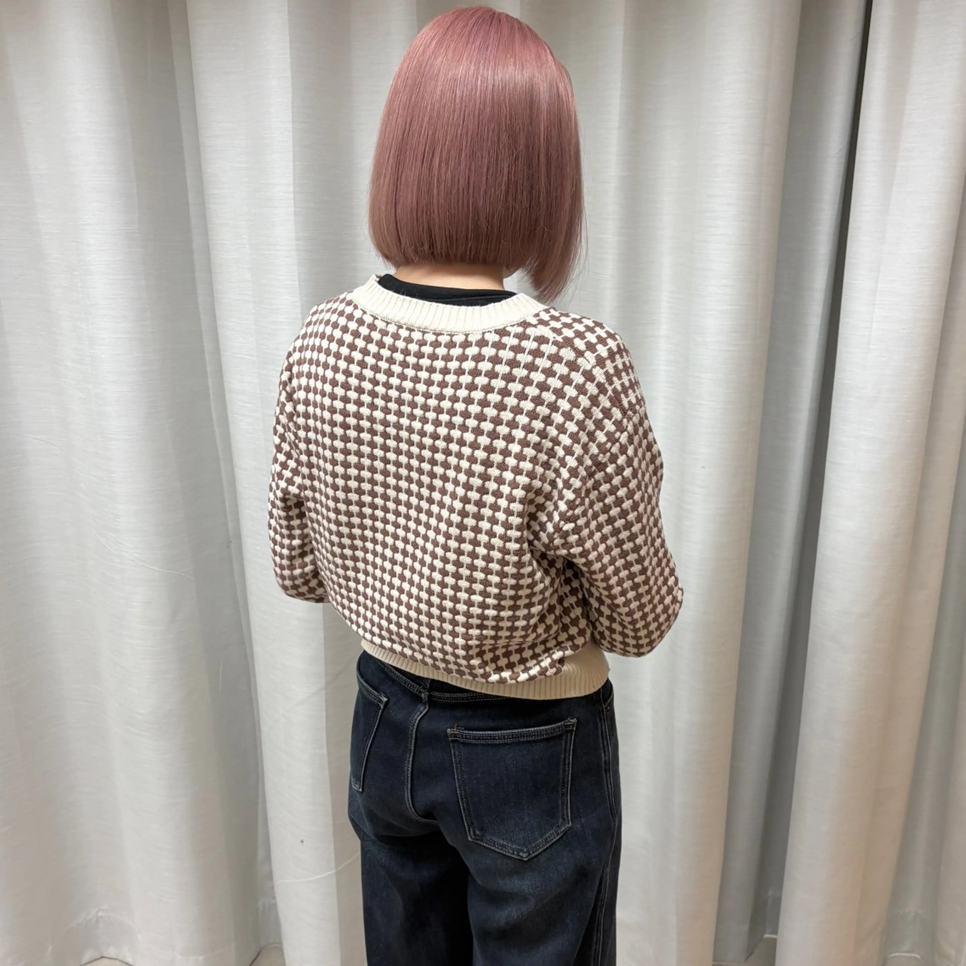 ショート ボブ 長めボブ カット ヘアカラー トリートメント はちすか るかのヘアスタイル