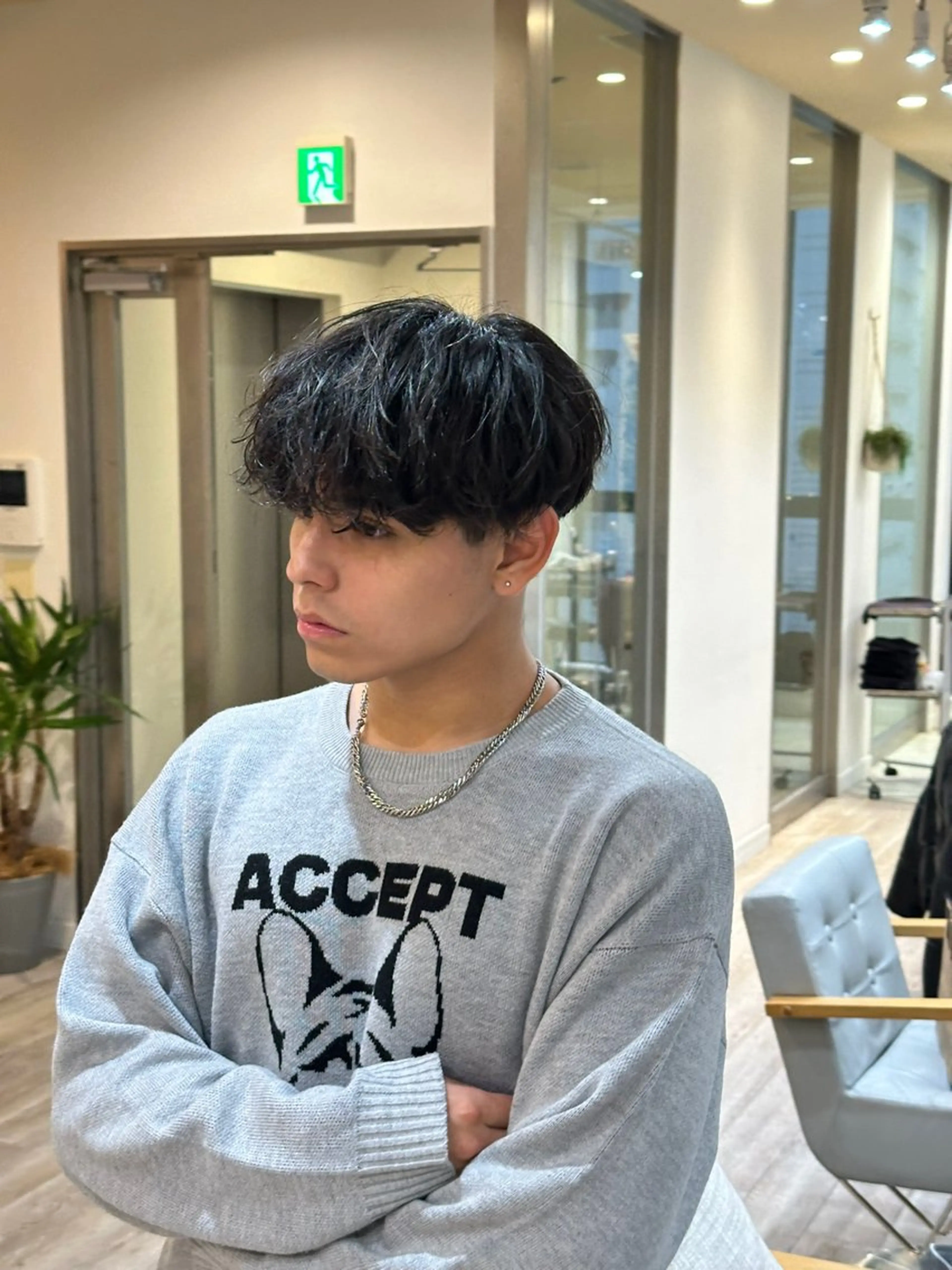 メンズ amber池袋所属・美髪矯正・ブリーチ 矯正🫧秋元ゆたかのヘアスタイル