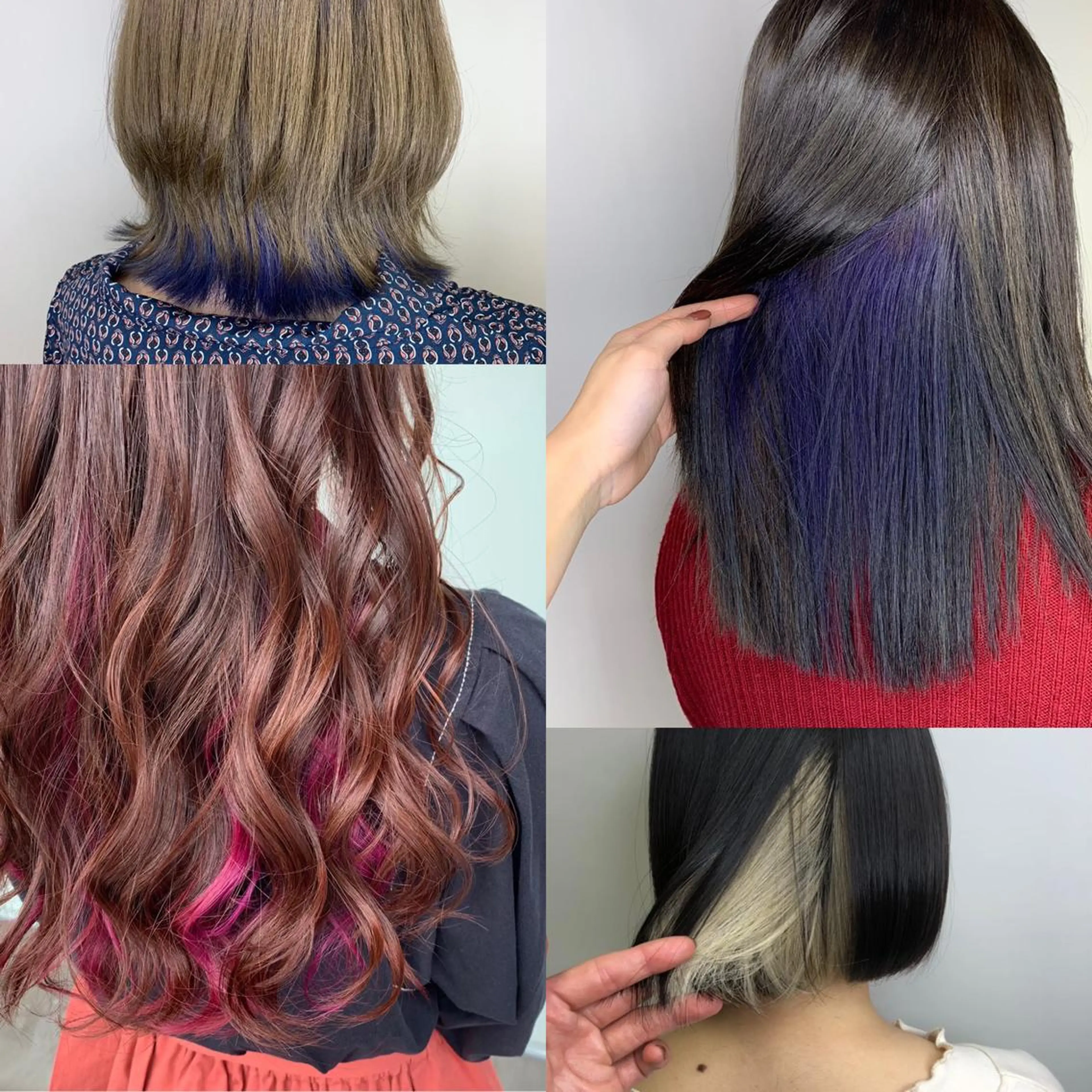 ミディアム カラー ヘアアレンジ ヘアカラー 川上 麻梨阿のヘアスタイル