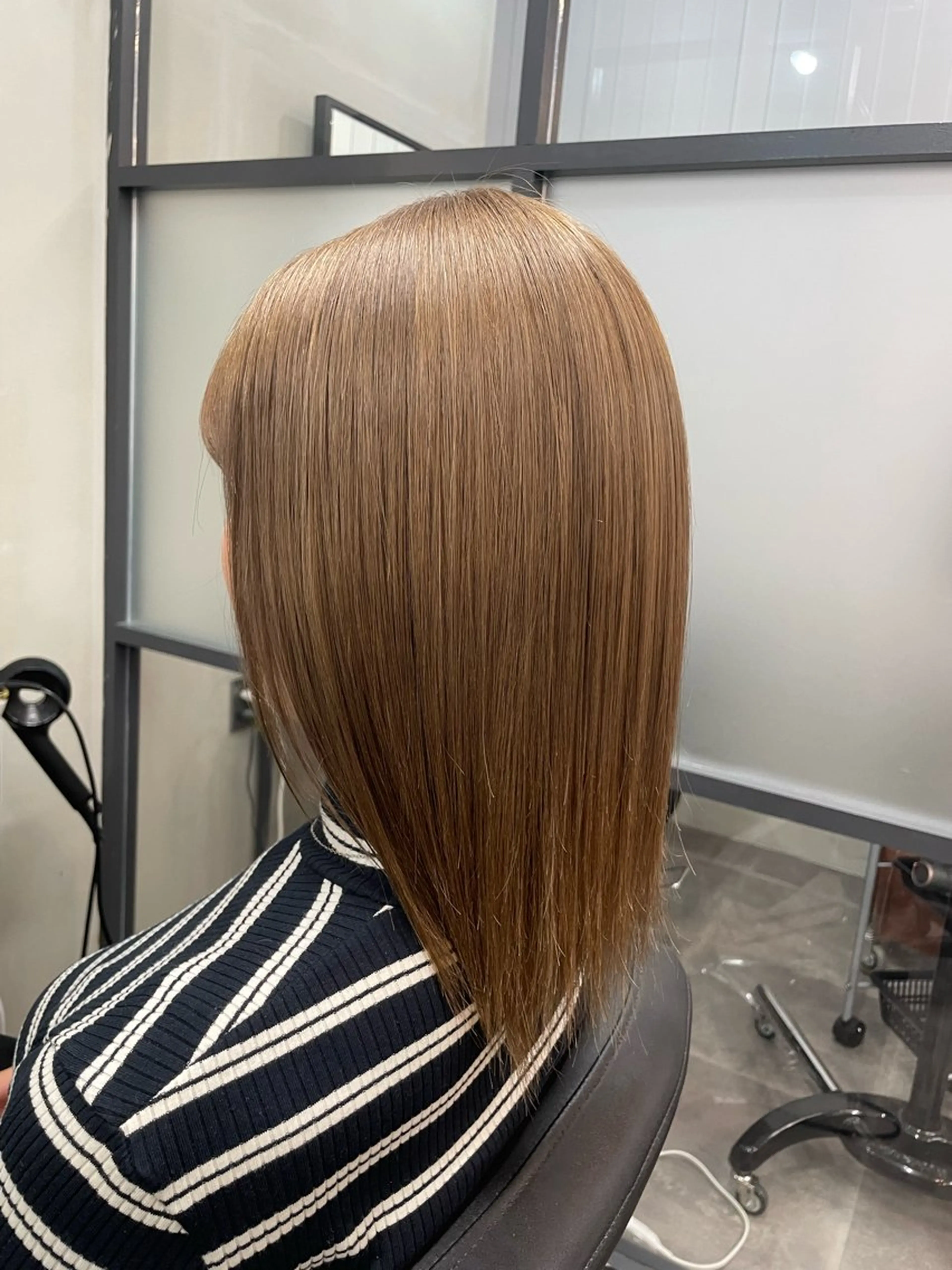 ミディアム カラー ヘアカラー トリートメント ALLEN hair /まなのヘアスタイル