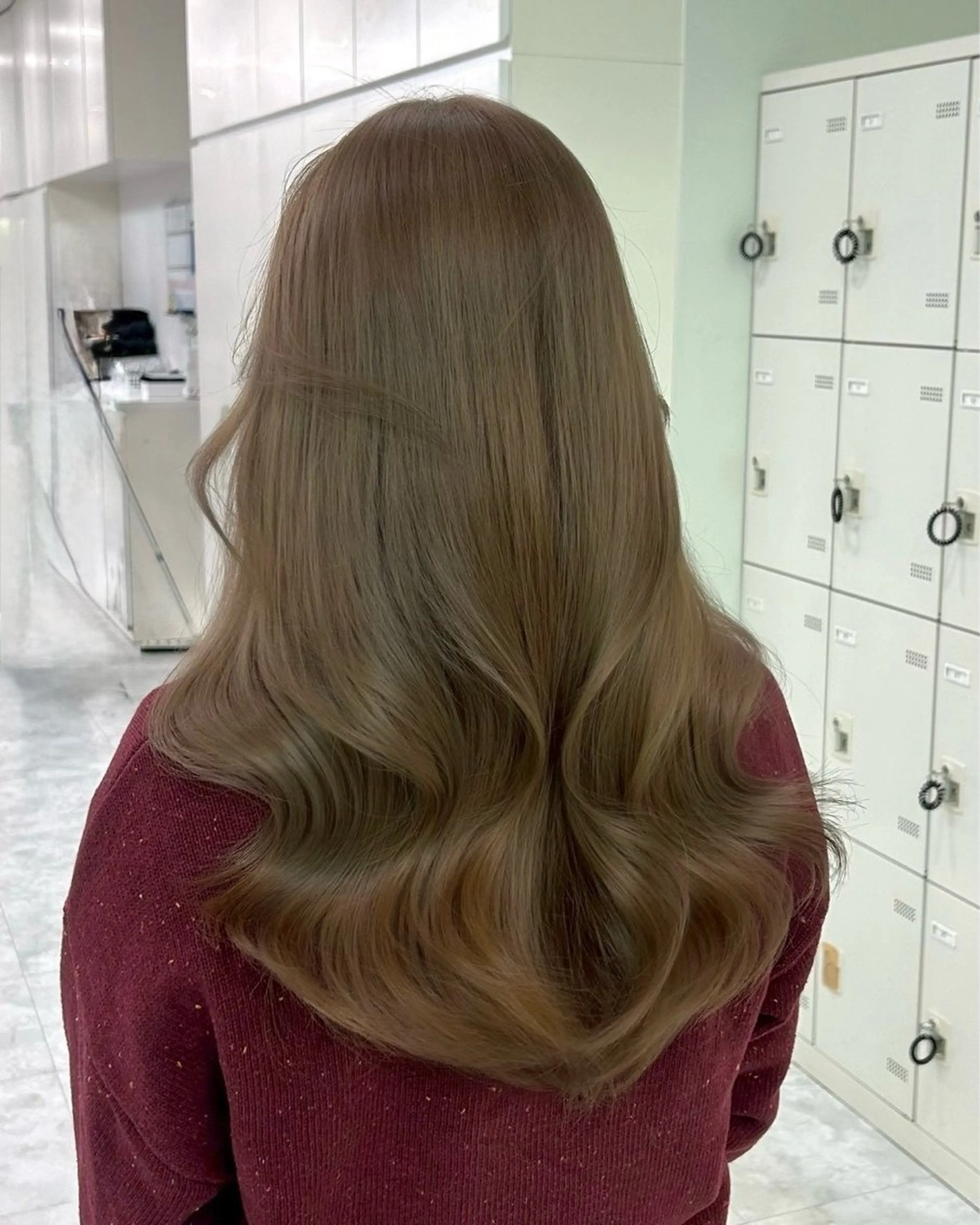 ブリーチなしWカラーの写真