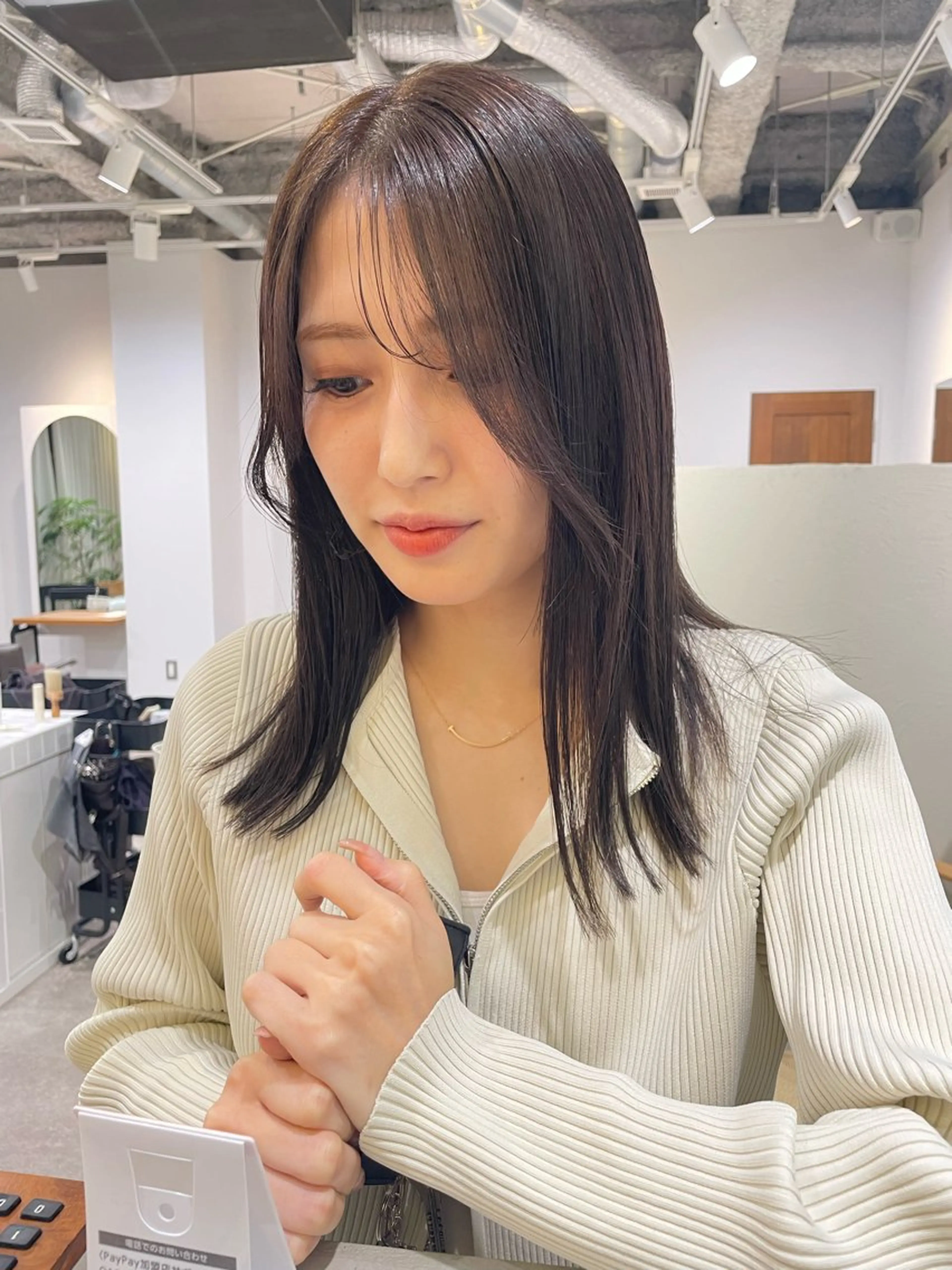 ミディアム カラー ♡kyoka /  uyu♡のヘアスタイル