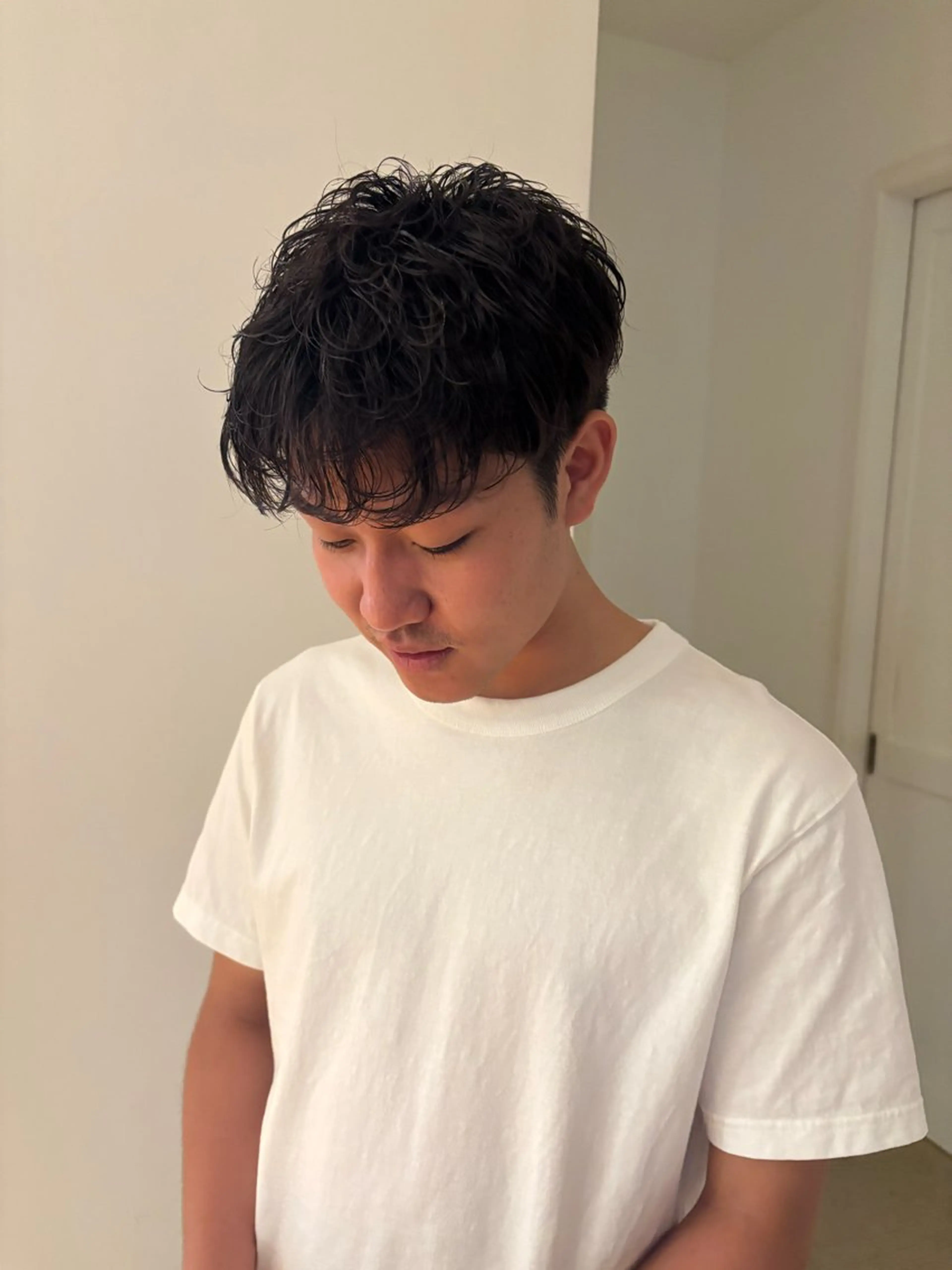 ショート パーマ メンズ メンズパーマ 【SARA】 meiのヘアスタイル