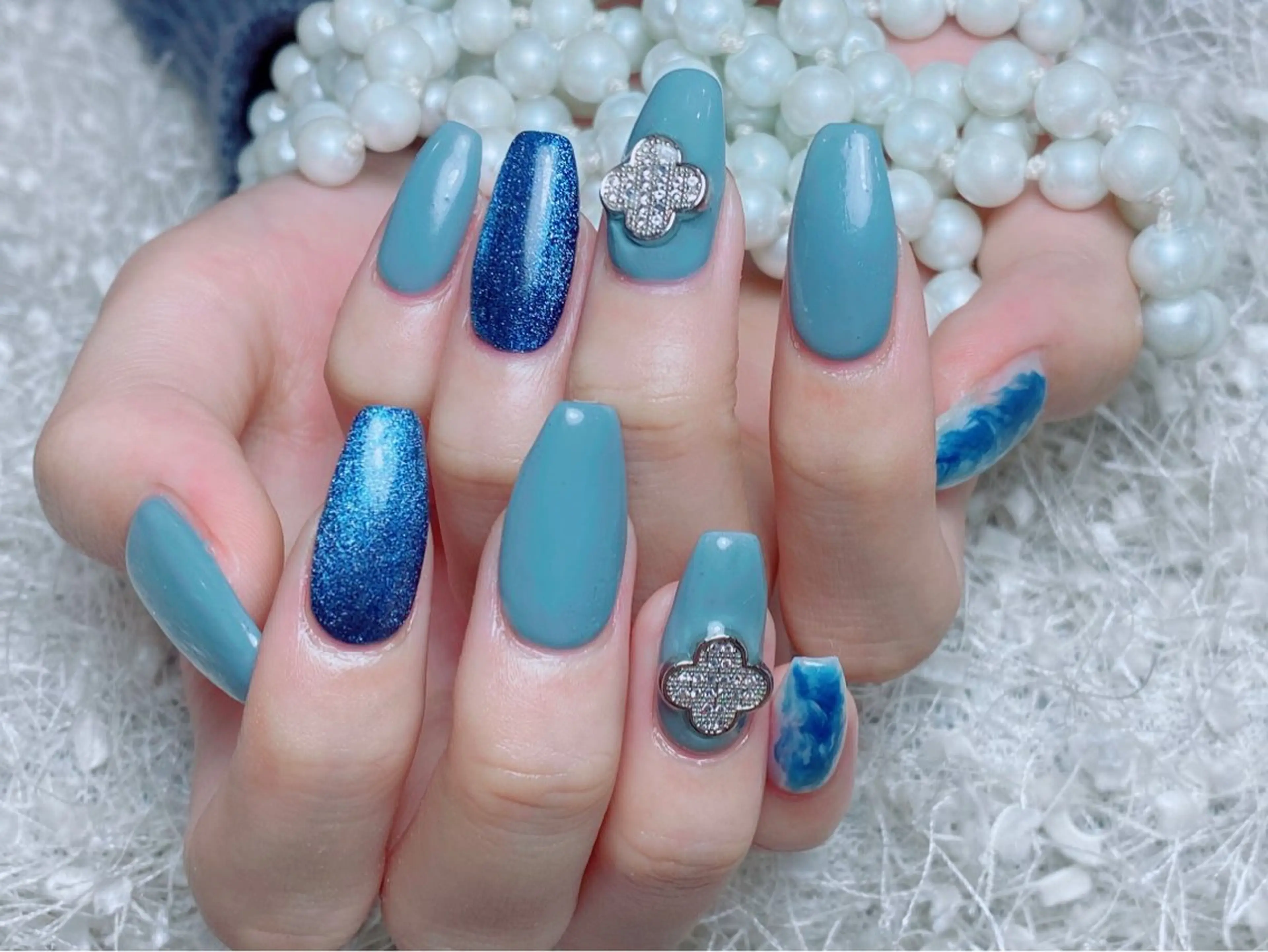 ネイル ニュアンスネイル ハンドネイル 【スカルプ専門店】 Naomi nailのネイルデザイン