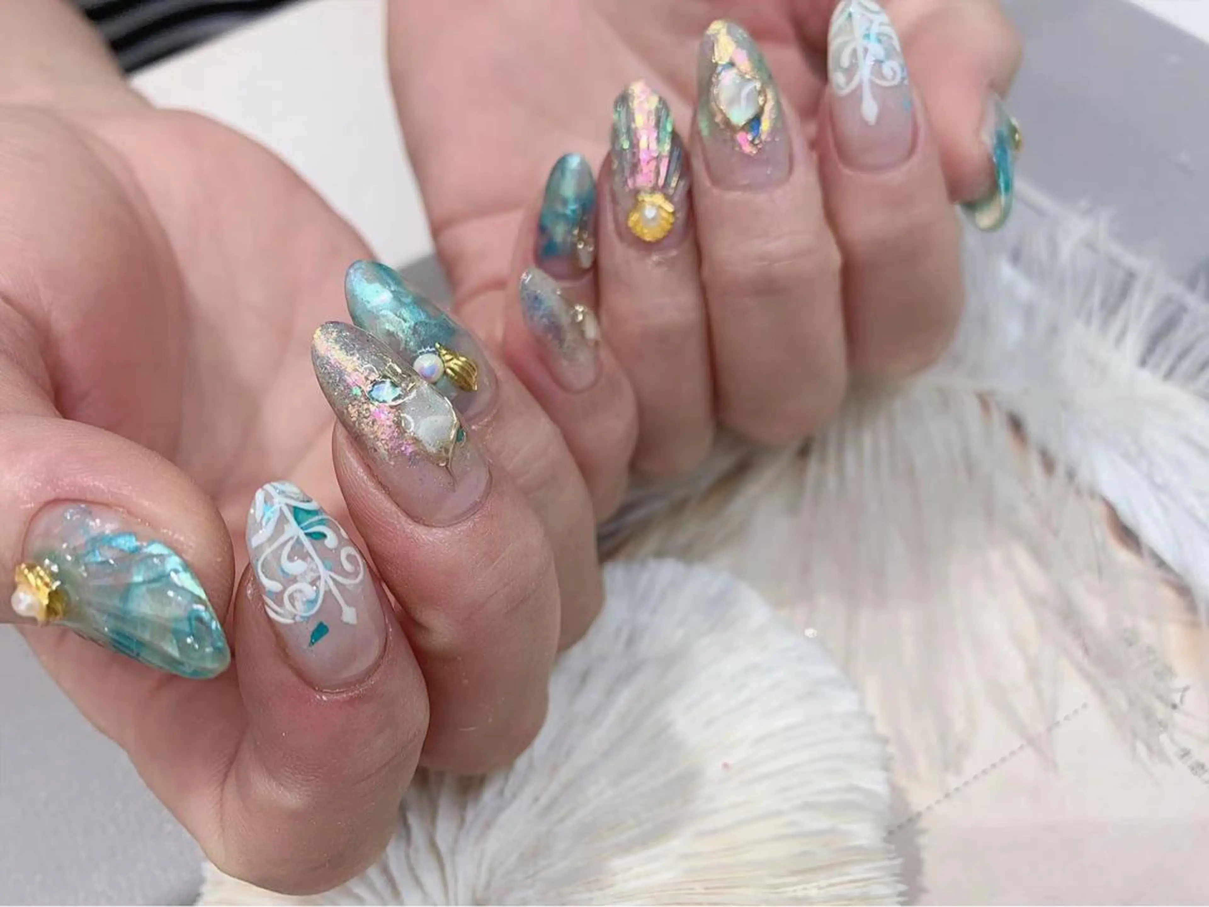 ネイル 長さだし専門店 M2　rikaのネイルデザイン