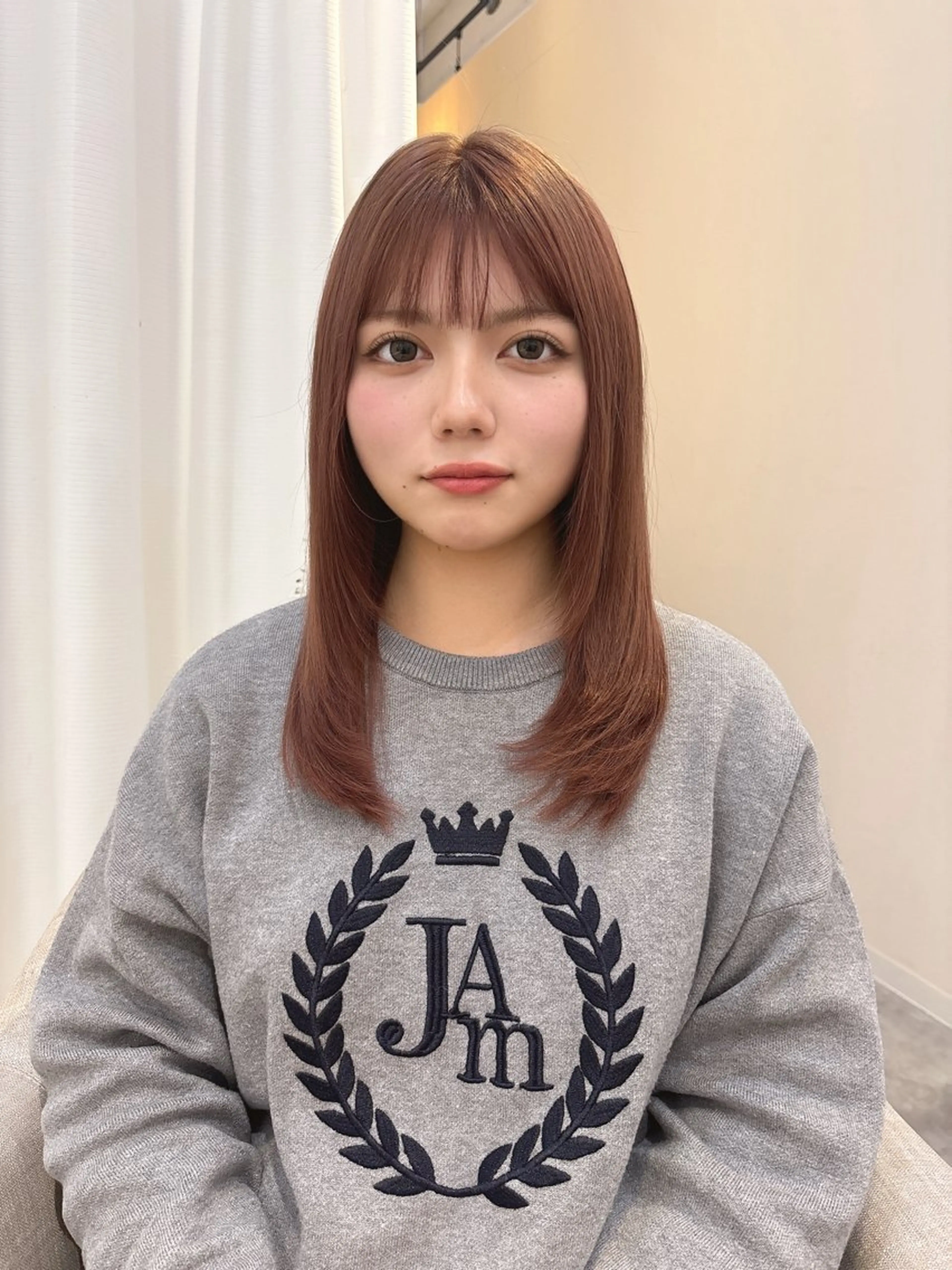 カラー ブリーチ ヘアカラー 髙橋 恵永のヘアスタイル