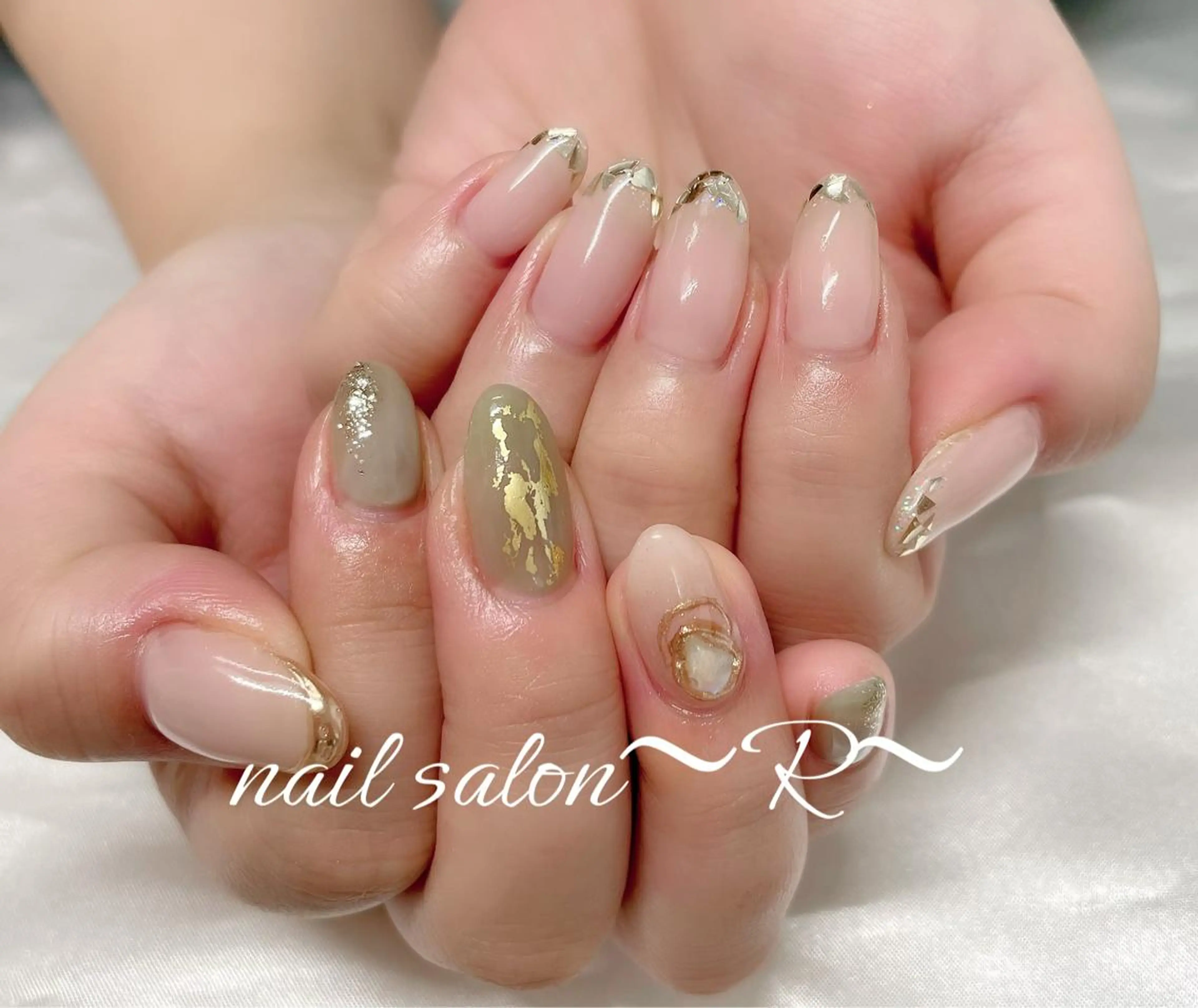 ネイル ハンドネイル 〜 R〜 プライベートサロンのネイルデザイン