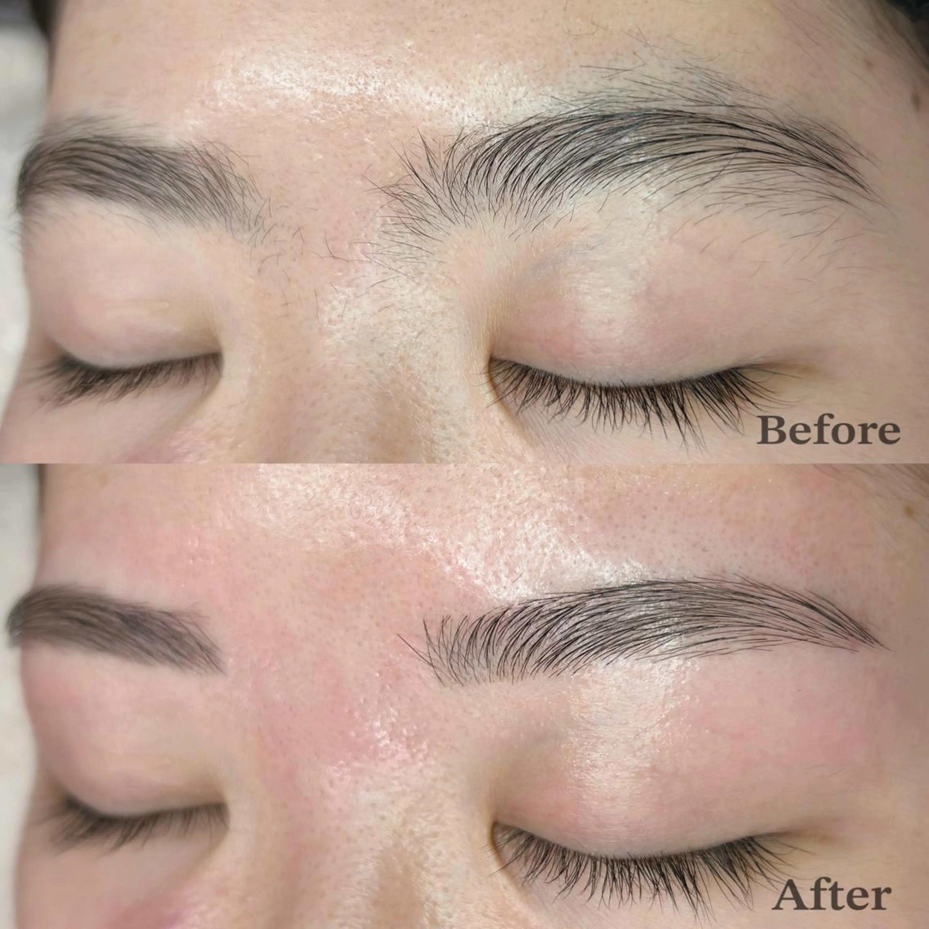 アイブロウ ワックス脱毛 GALN 🎀 yumi パリエクのマツエク・マツパデザイン