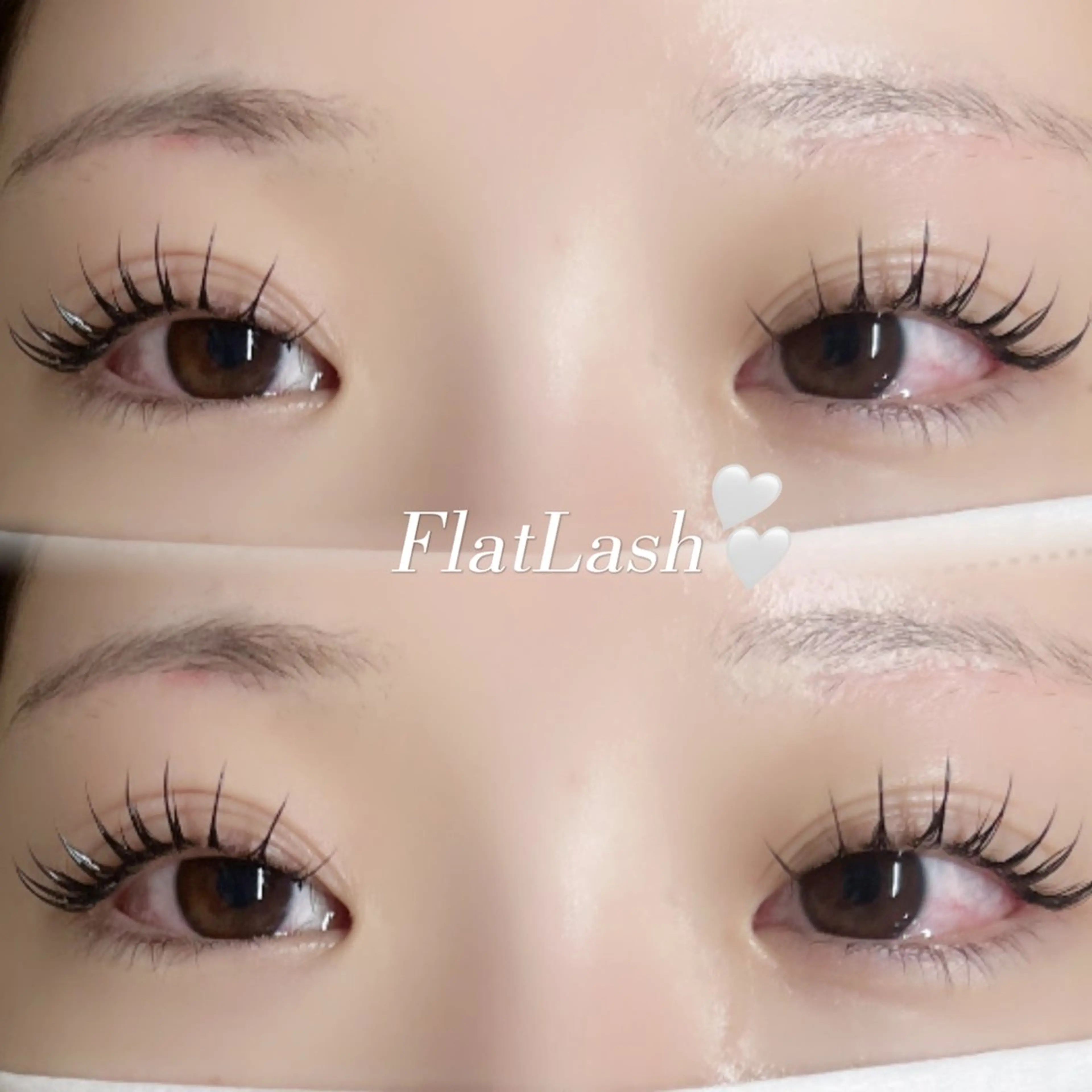 マツエク・マツパ マツエク 束感マツエク⟡.· HARUNA🤍のマツエク・マツパデザイン