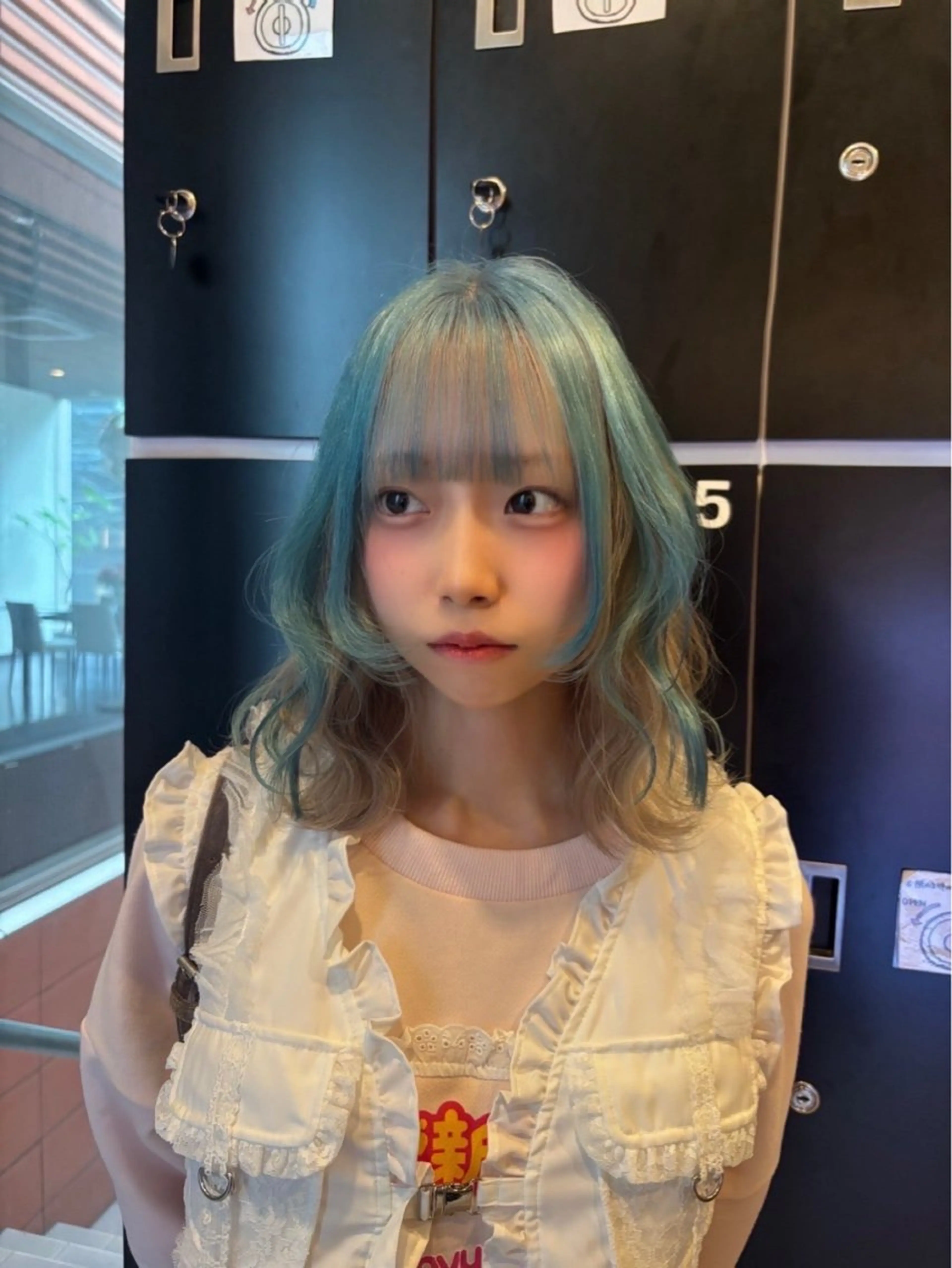 セミロング カラー ヘアカラー 【GAME栄】 そなのヘアスタイル