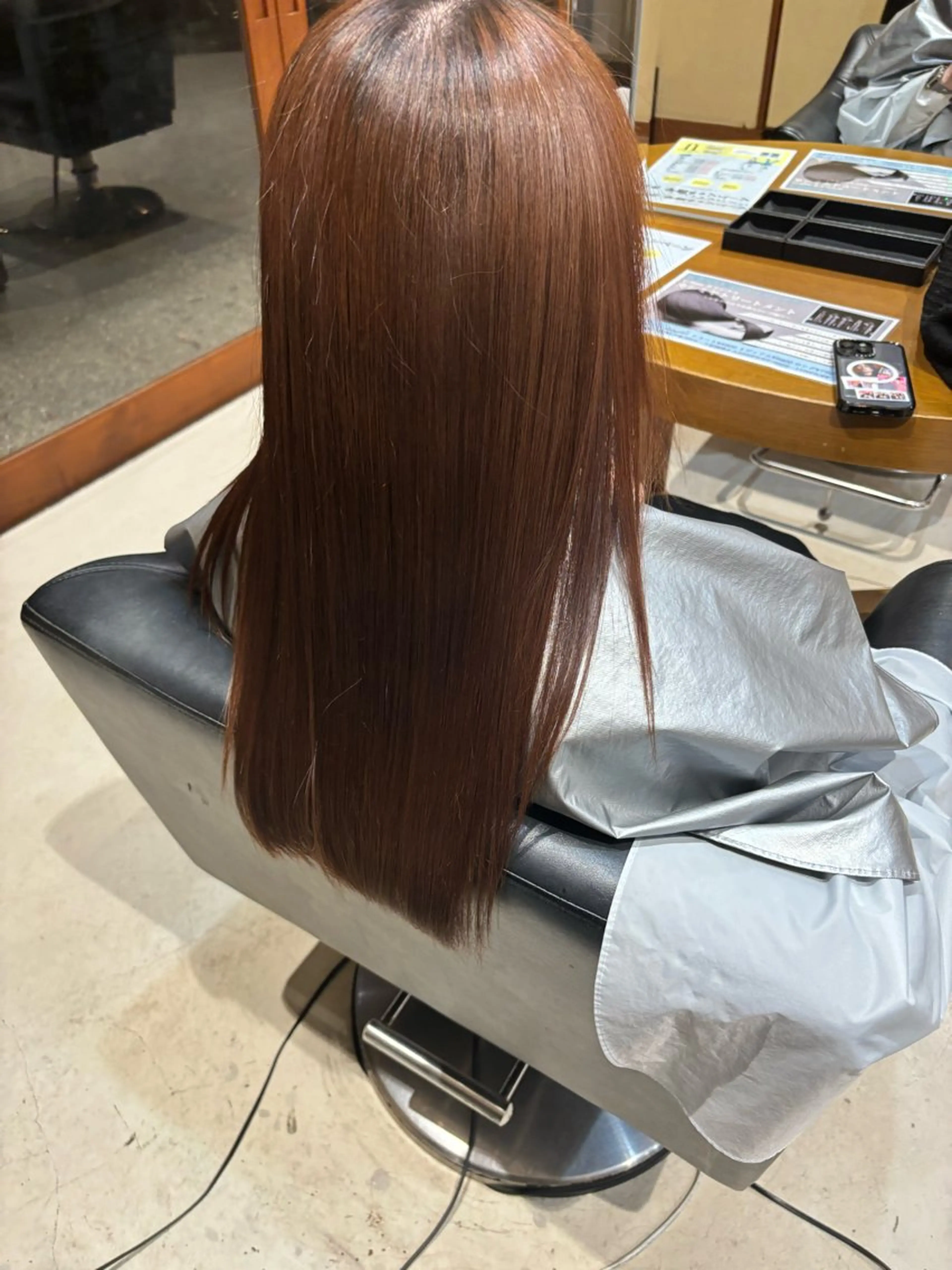 ロング 杉浦 亜実のヘアスタイル