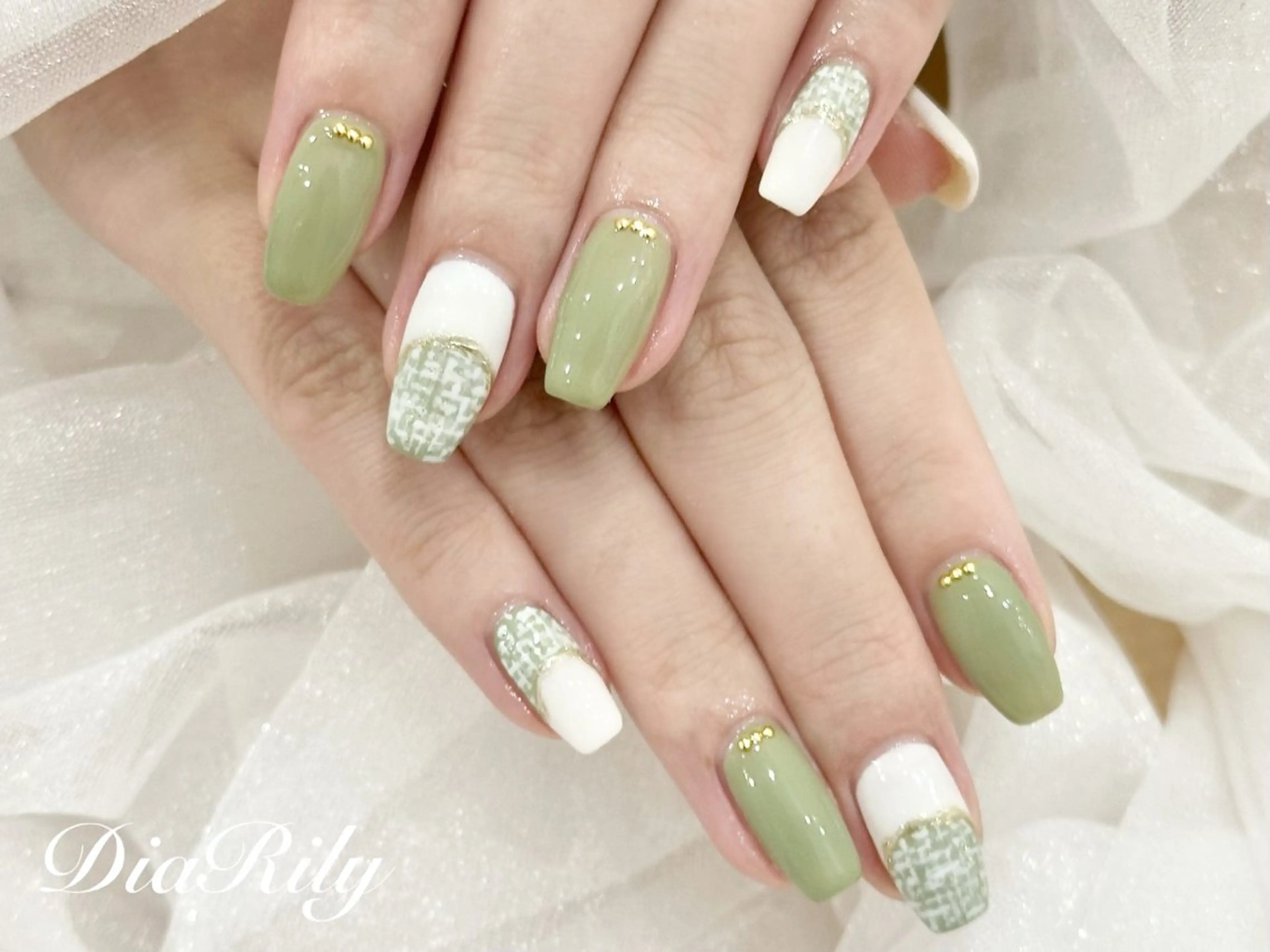 ネイル ハンドネイル ハンドケア diarily はるひのネイルデザイン