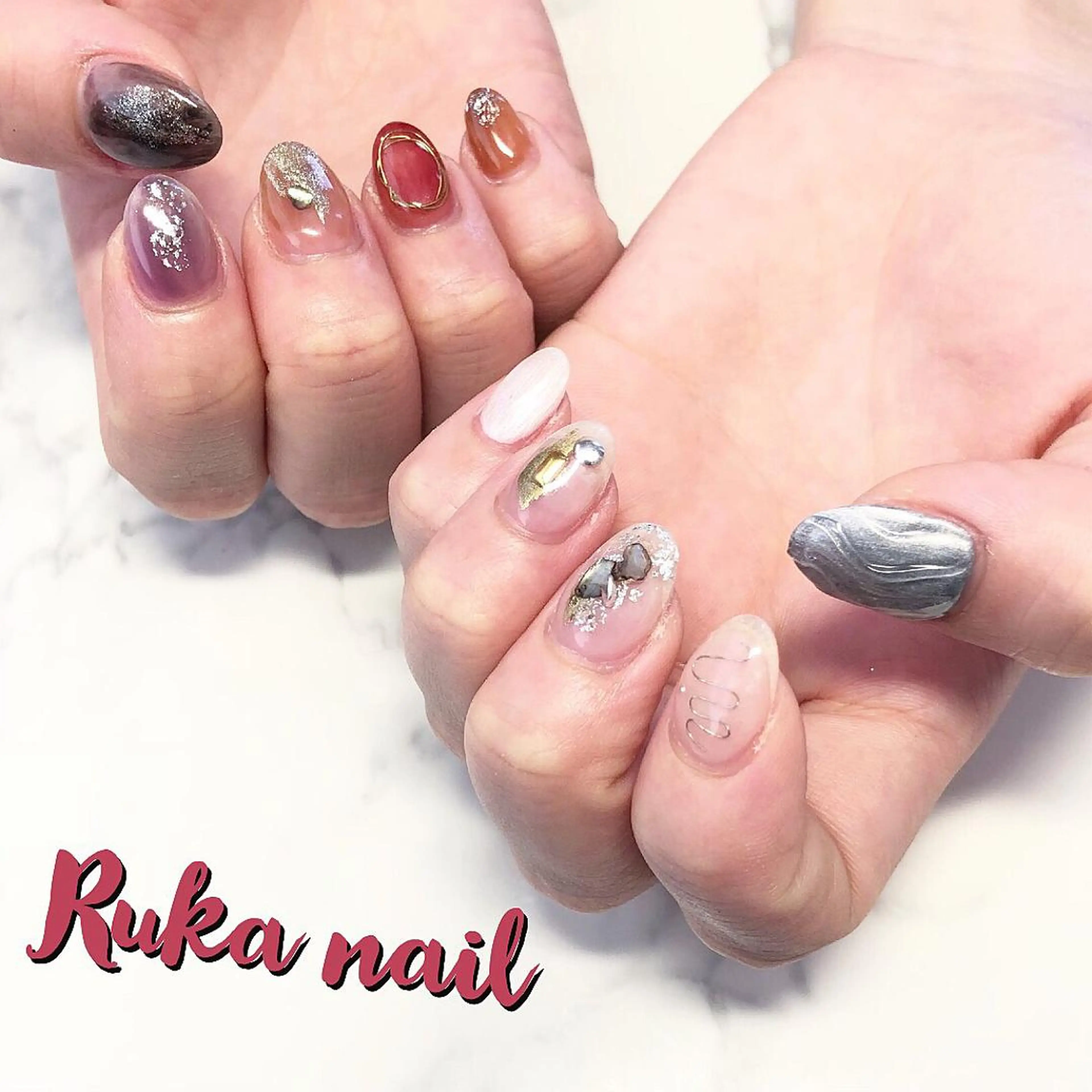 ネイル Ruka nail 【ﾙｶ ﾈｲﾙ】のネイルデザイン