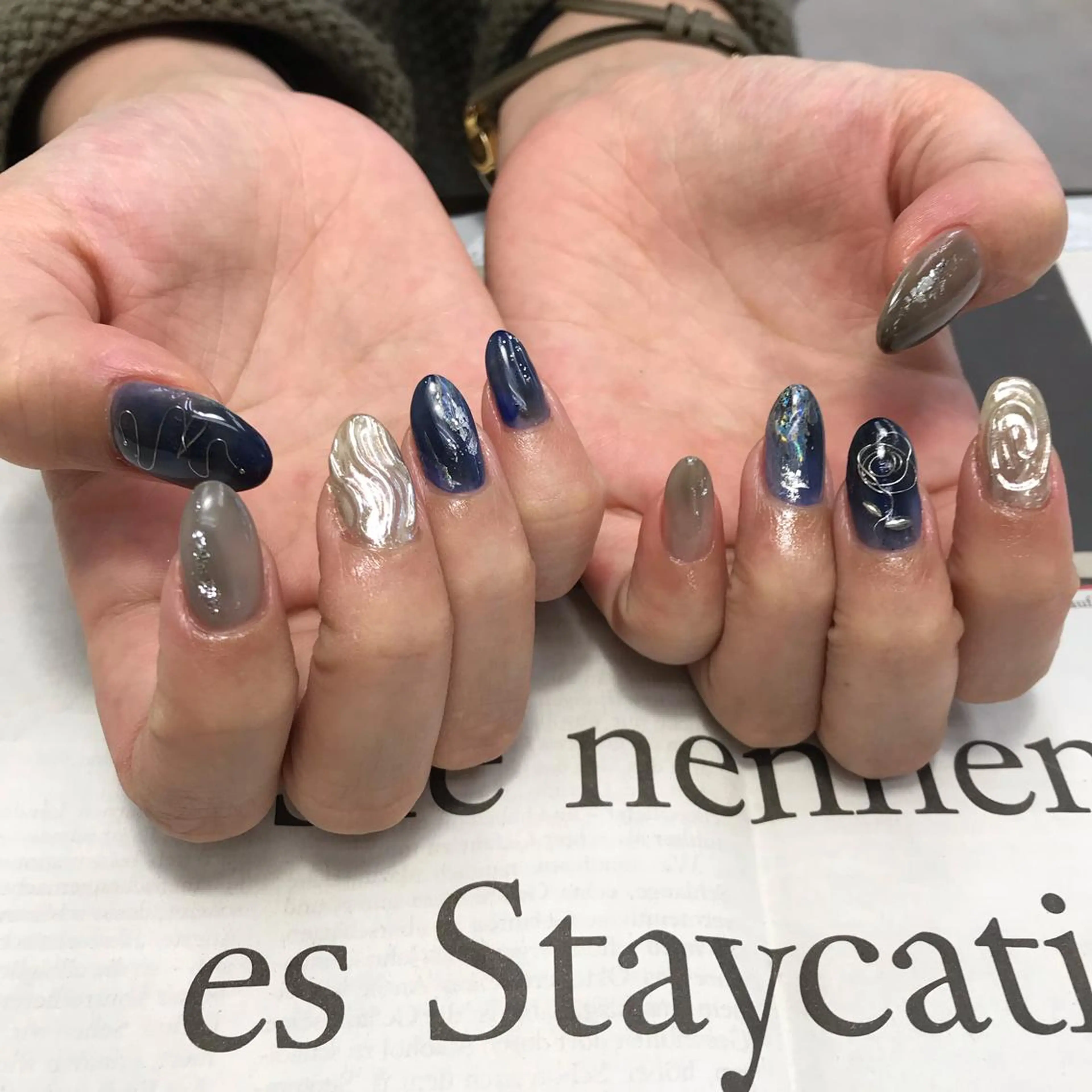 ネイル ハンドネイル nail salon Neigeのネイルデザイン